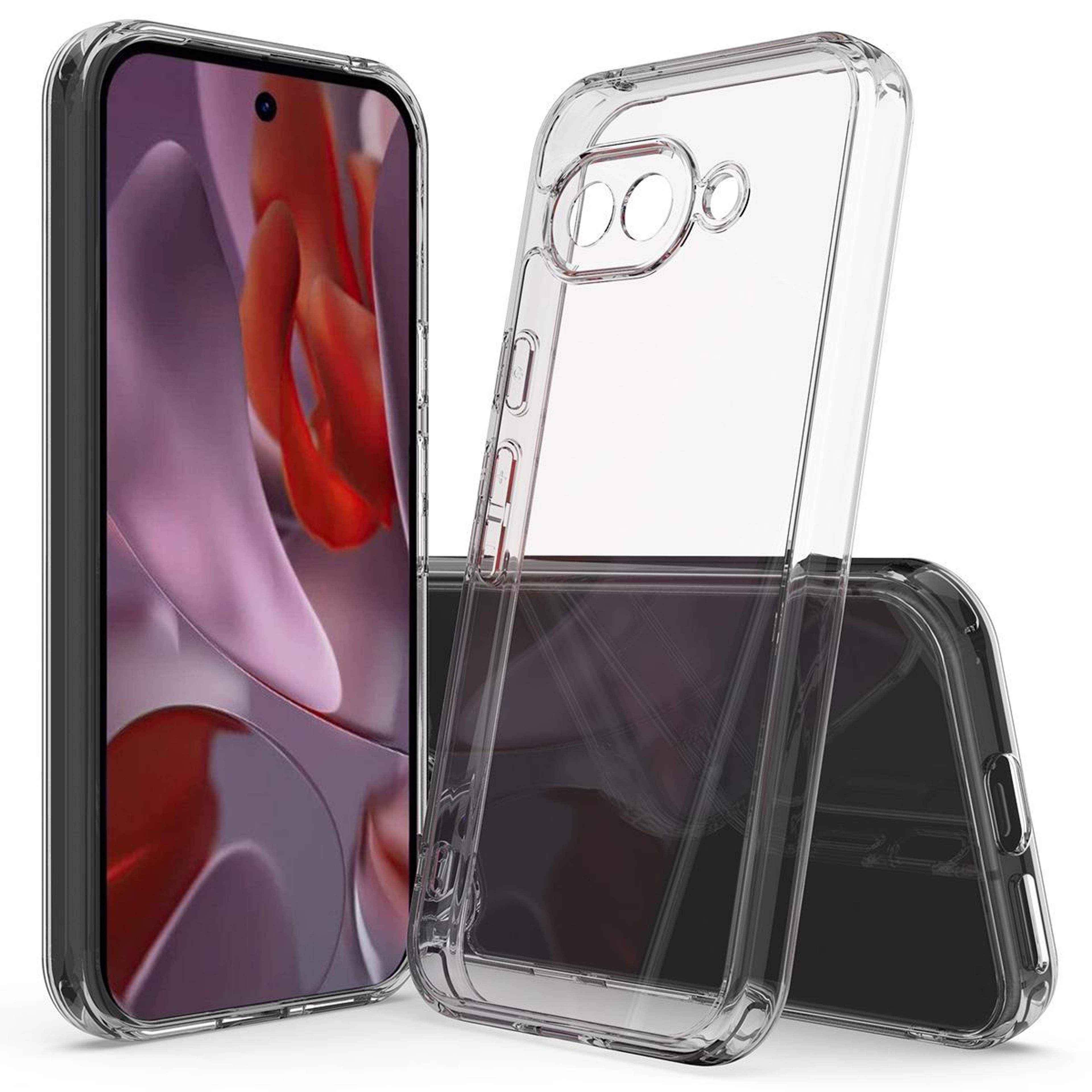 Clear Google Pixel 10a case - scratchproof phone case & transparent TPU case – view 1