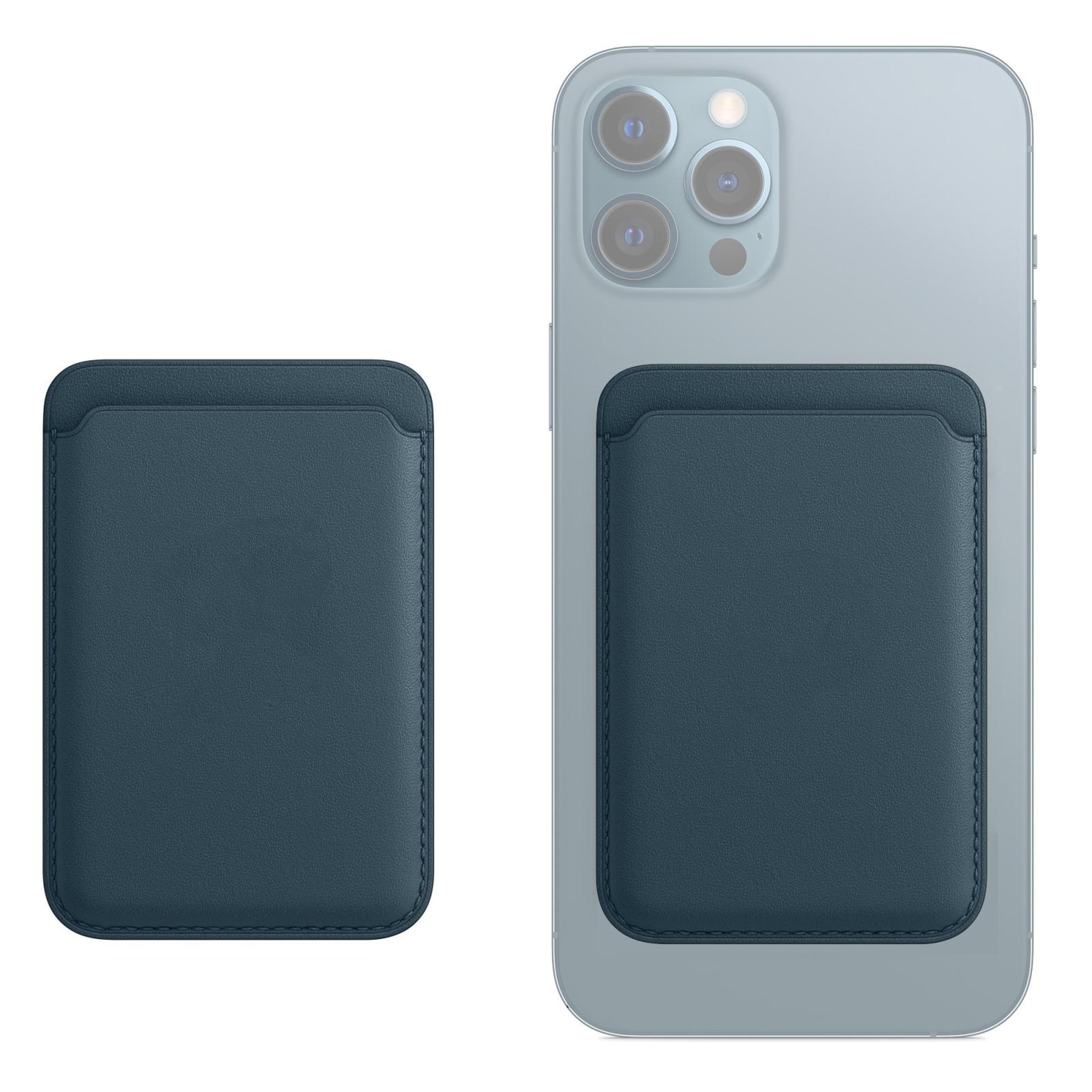 MagSafe Leather Wallet Card Holder For IPhone 12 Magnetic Card Pouch 9