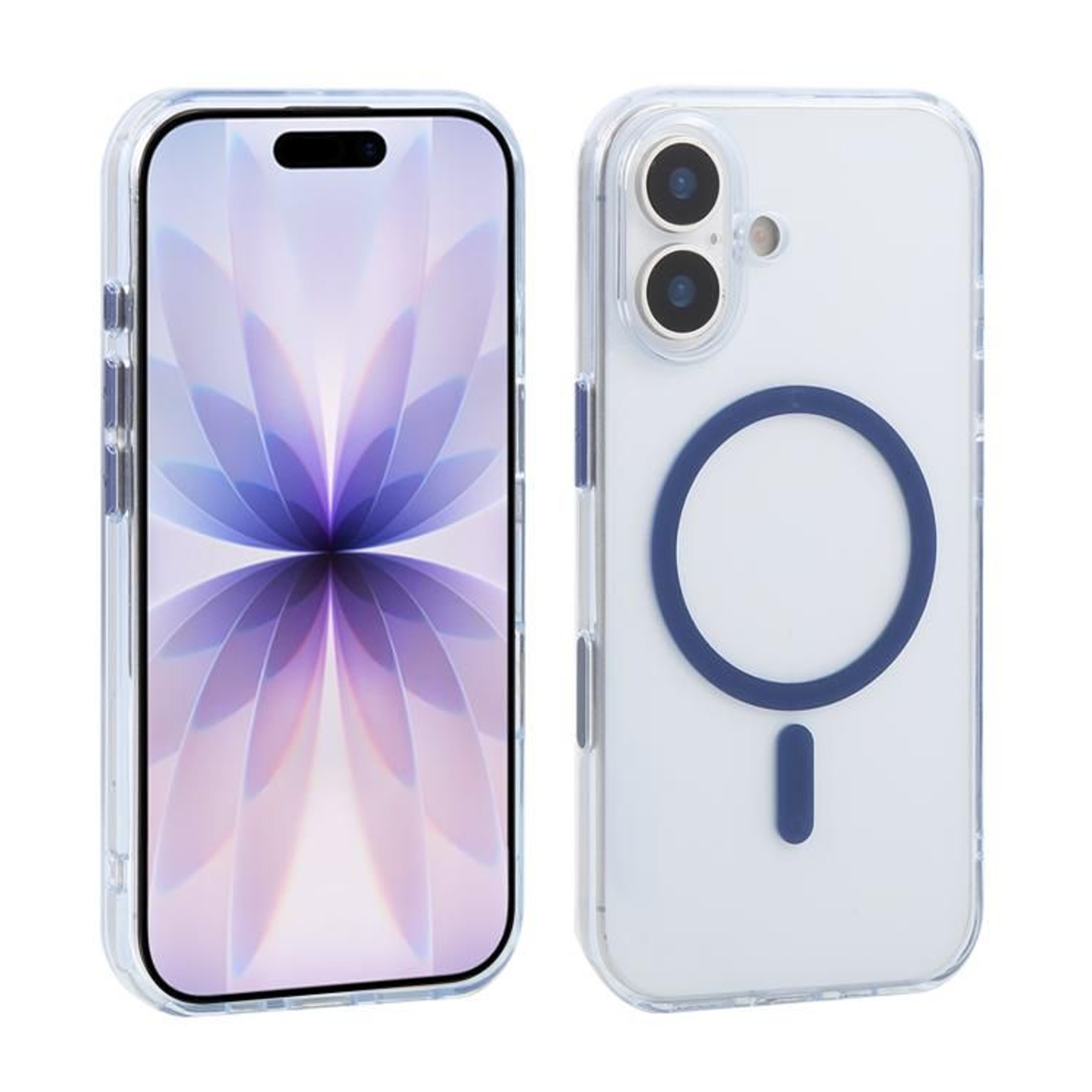 XDcase MagSafe IPhone 17 Case Frosted Clear Shockproof Phone Case With Magnetic Wireless Charging 9