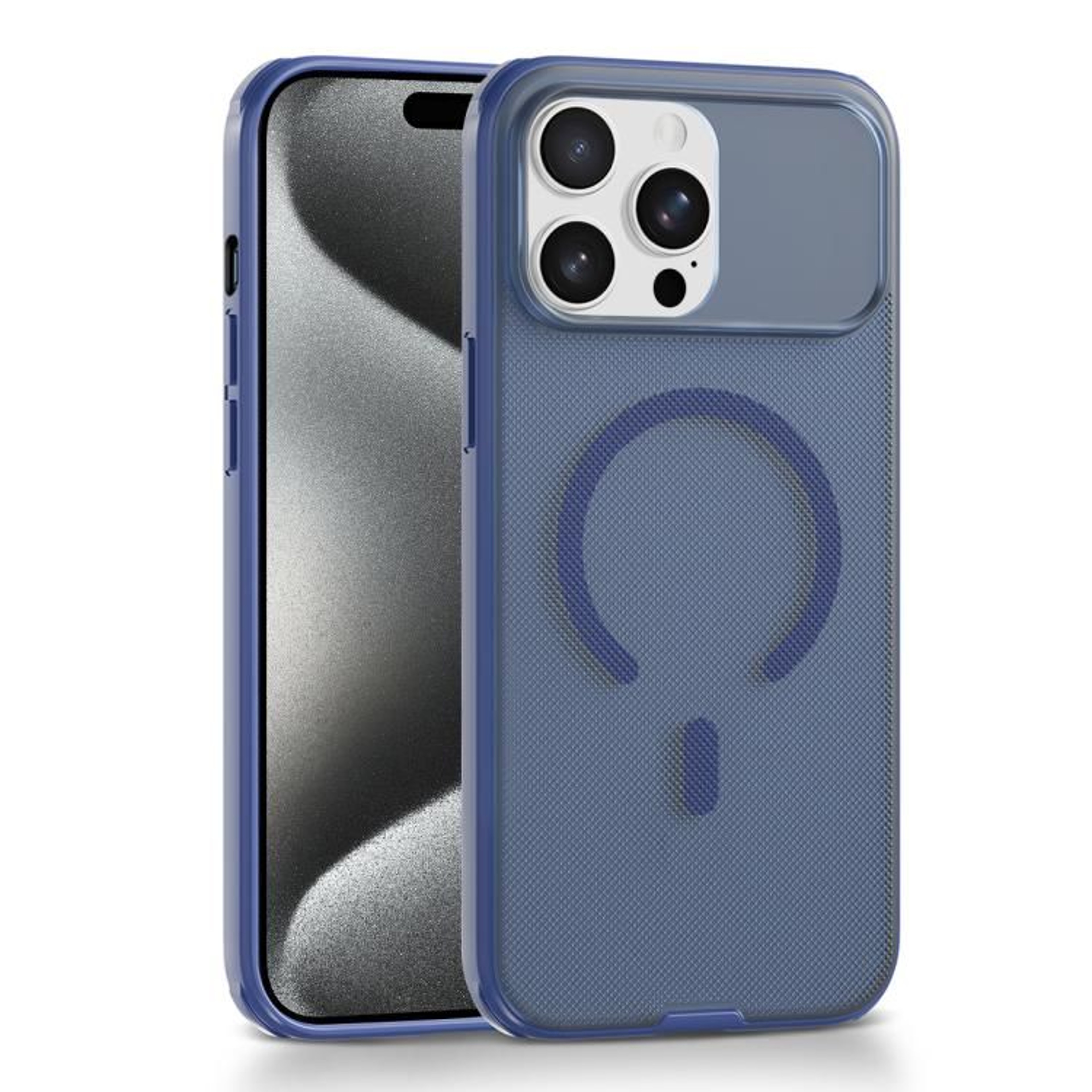 MagSafe IPhone 15 Pro Max Case Frosted Magnetic Slim Protective Cover 9