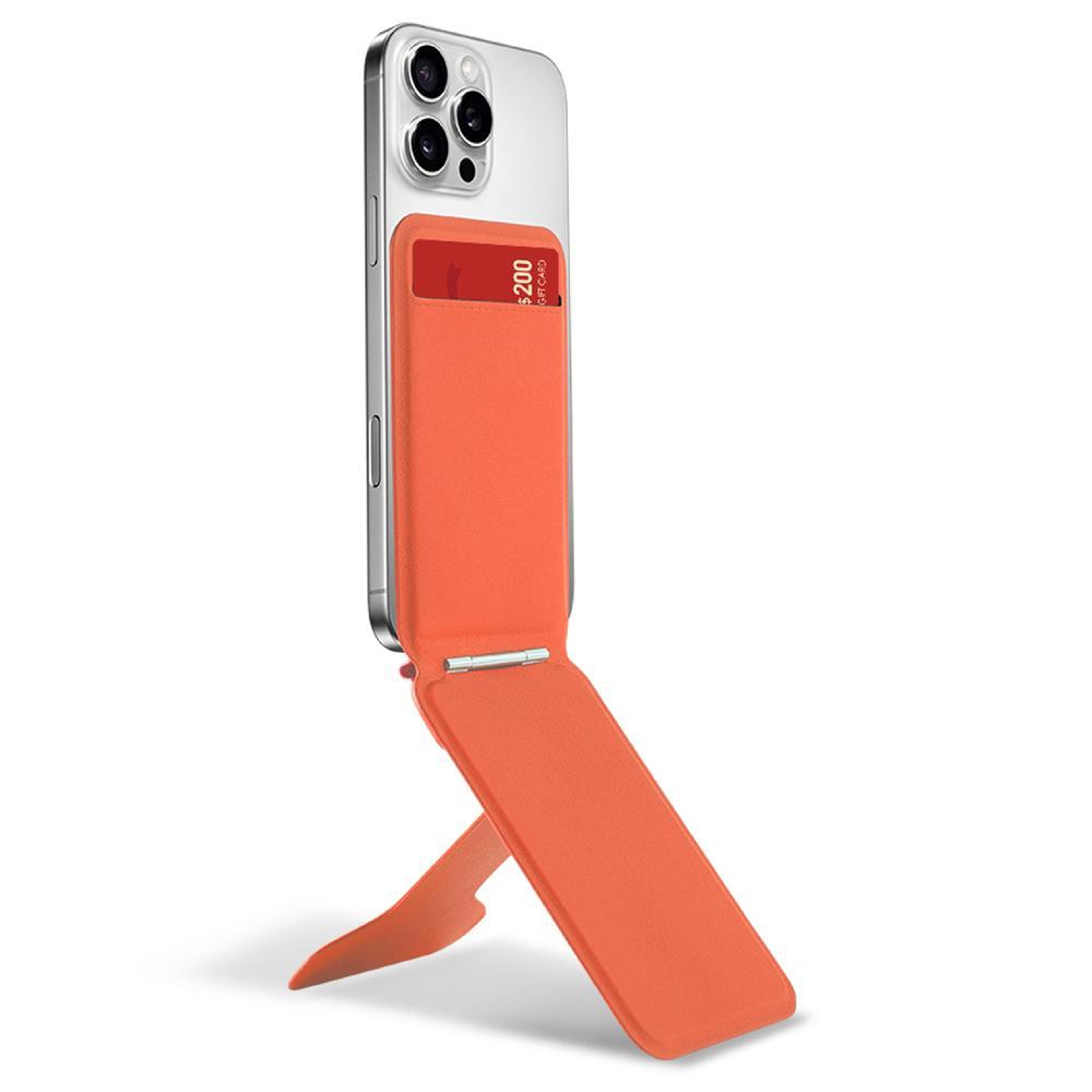 Magnetic Phone Wallet Stand with Adjustable Kickstand and Card Holder – view 14