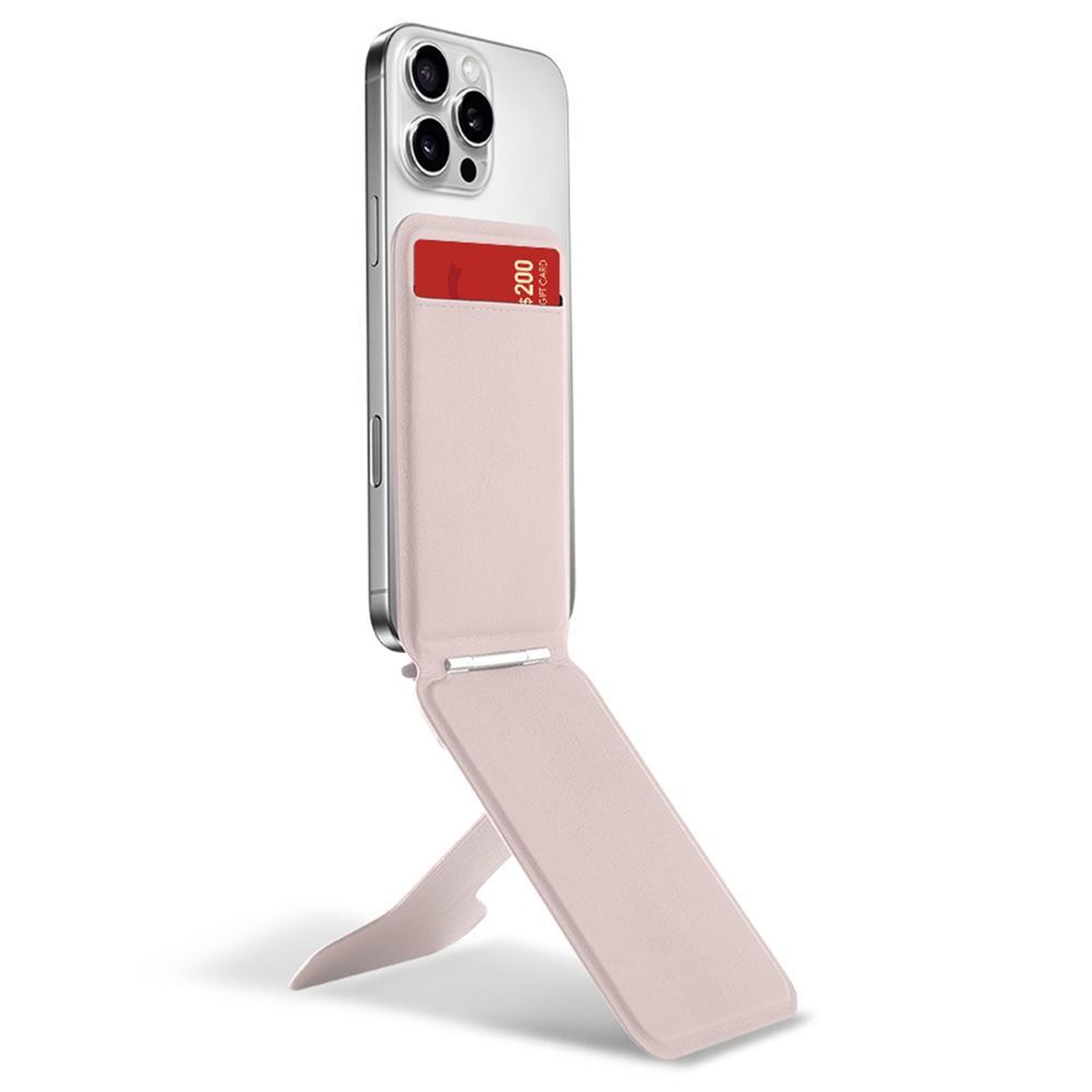 Magnetic Phone Wallet Stand with Adjustable Kickstand and Card Holder – view 17