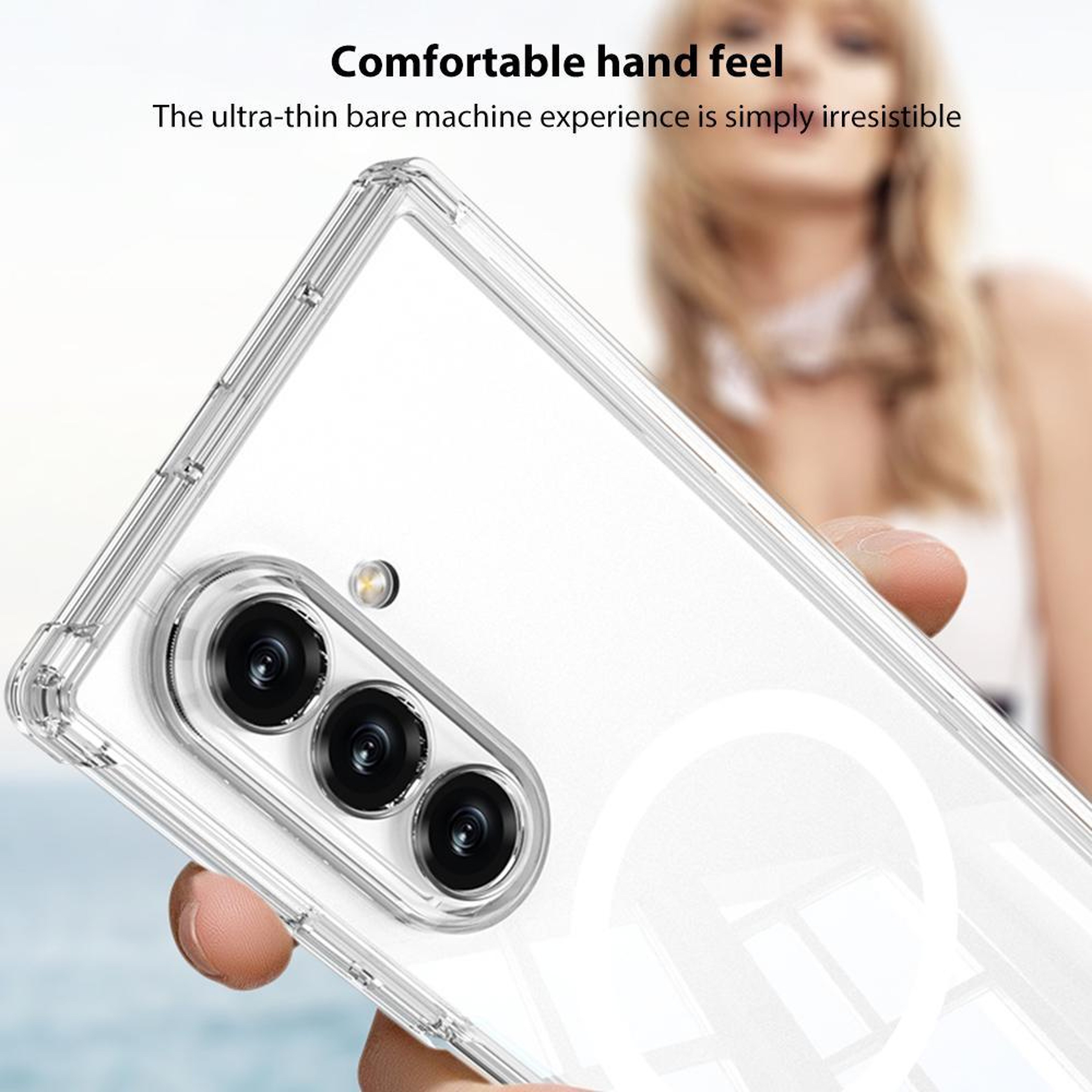 Samsung Galaxy Z Fold7 MagSafe Clear Hinge Protection Shockproof Phone Case – view 8
