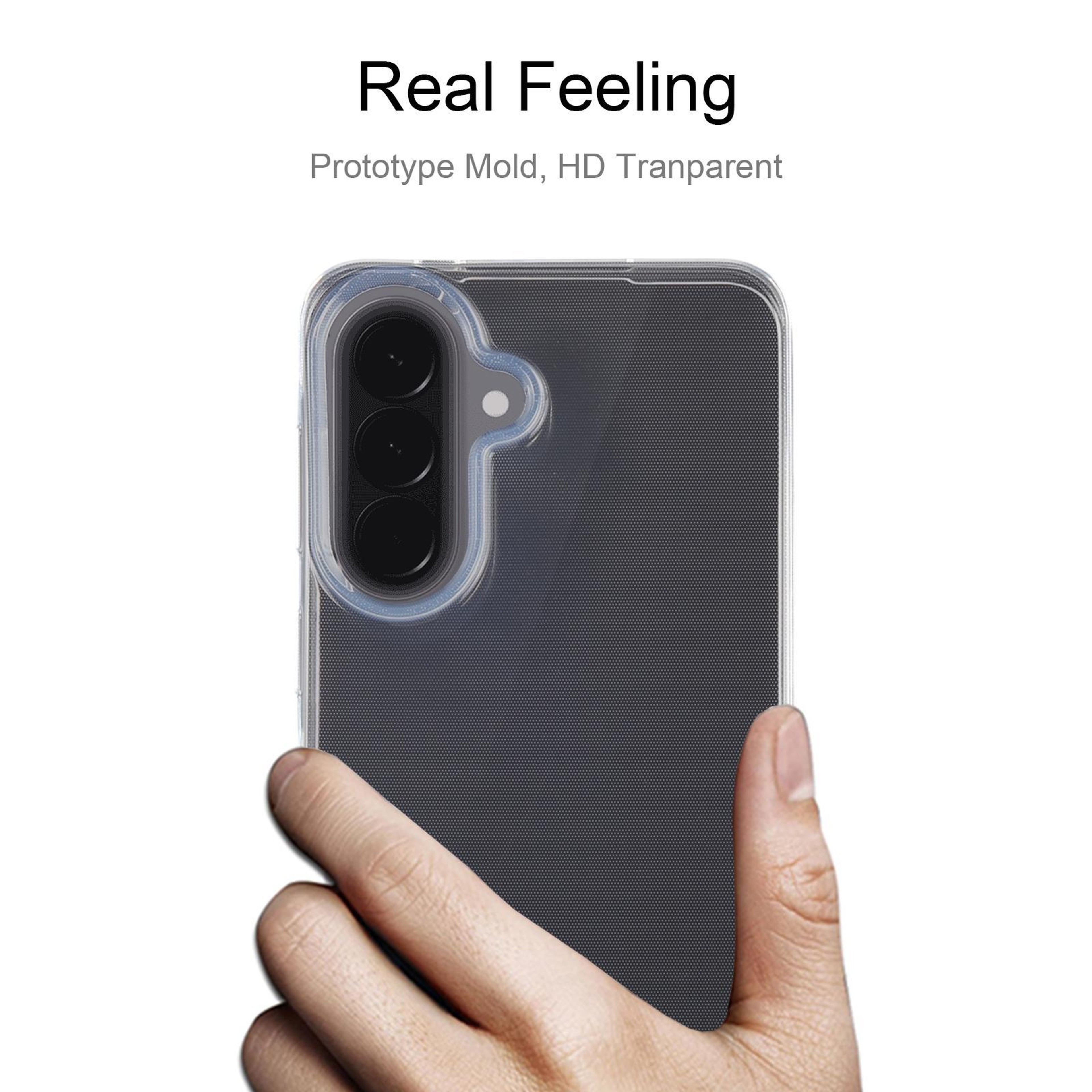 Samsung Galaxy A57 5G Clear TPU Phone Case Ultra Thin Transparent Protective Cover – view 3