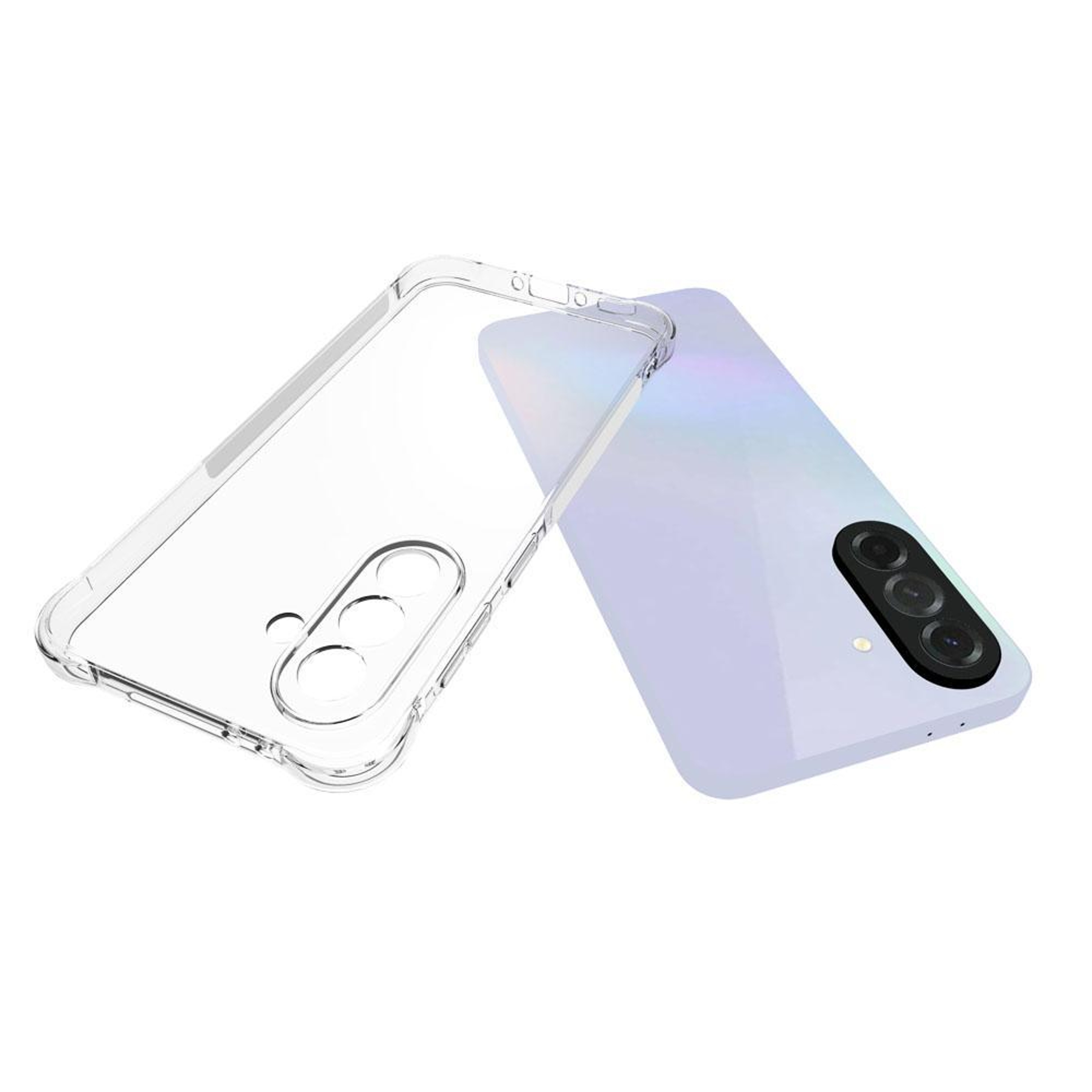 Samsung Galaxy A37 5G Shockproof Phone Case Clear Transparent TPU Case with Non Slip Grip – view 3