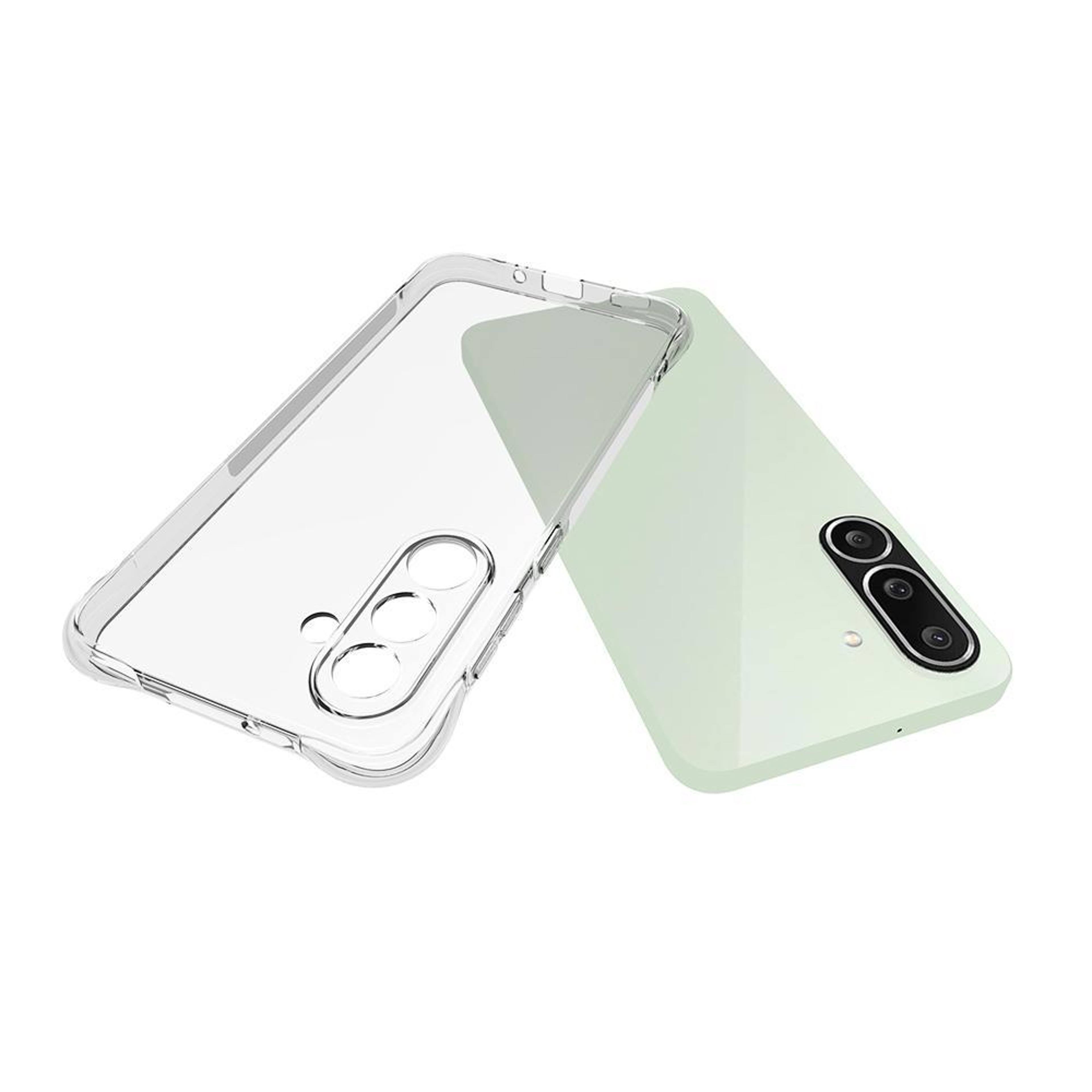 Samsung Galaxy M56 5G Shockproof Clear TPU Phone Case Anti Slip Transparent Protective Cover – view 3