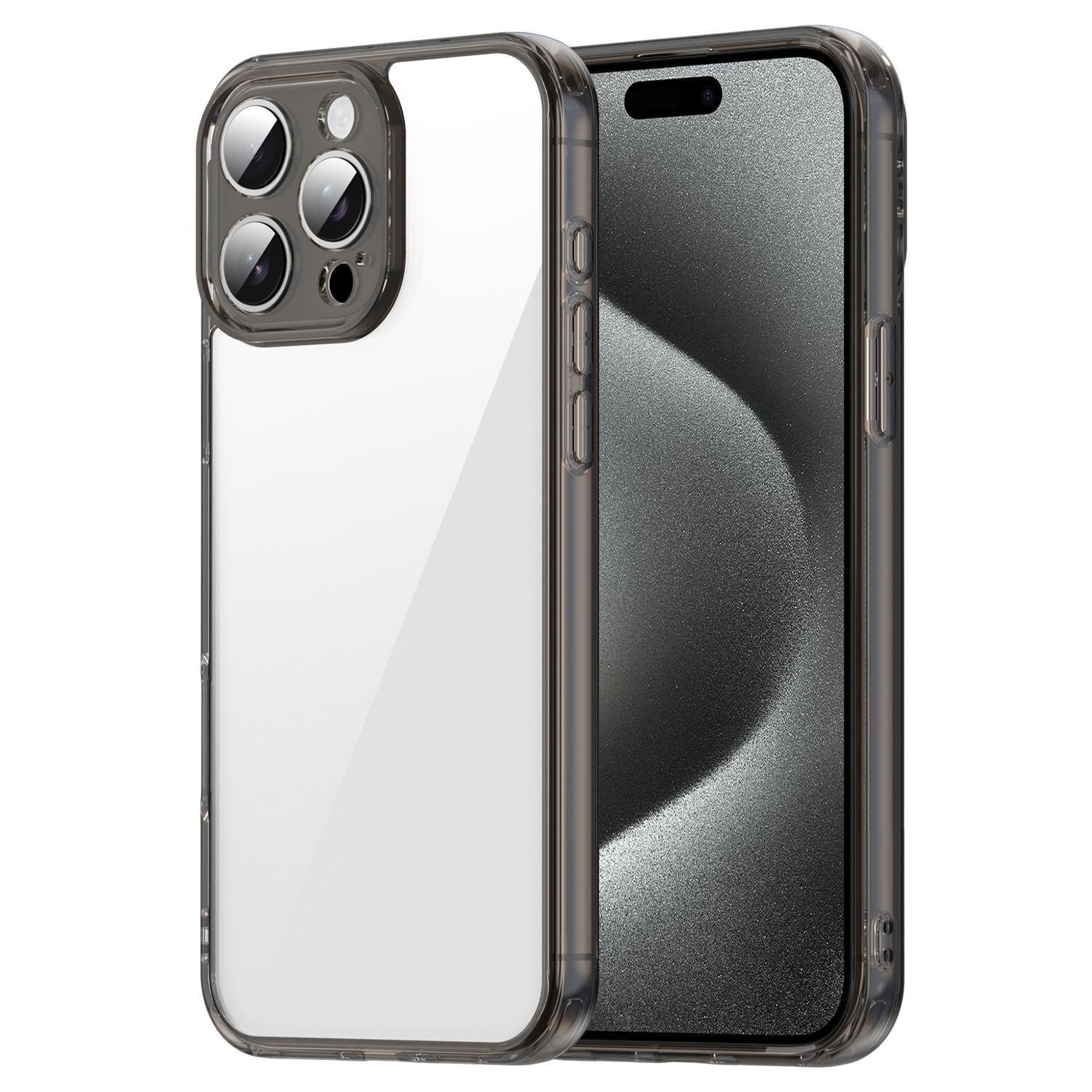 IPhone 15 Pro Max Shockproof Phone Case TPU PC Hybrid Airbag Protective Cover 0