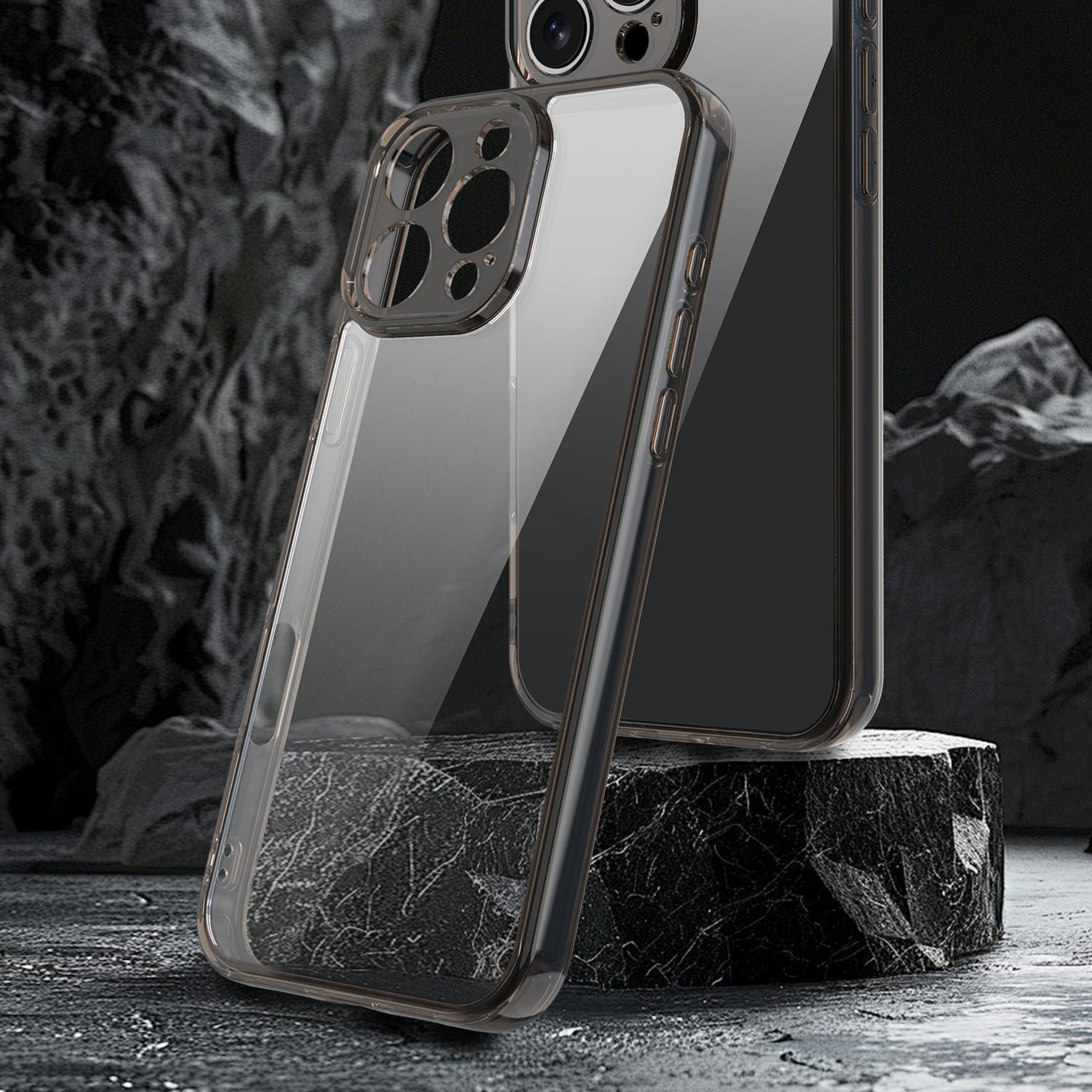 IPhone 15 Pro Shockproof Airbag TPU PC Protective Case 1