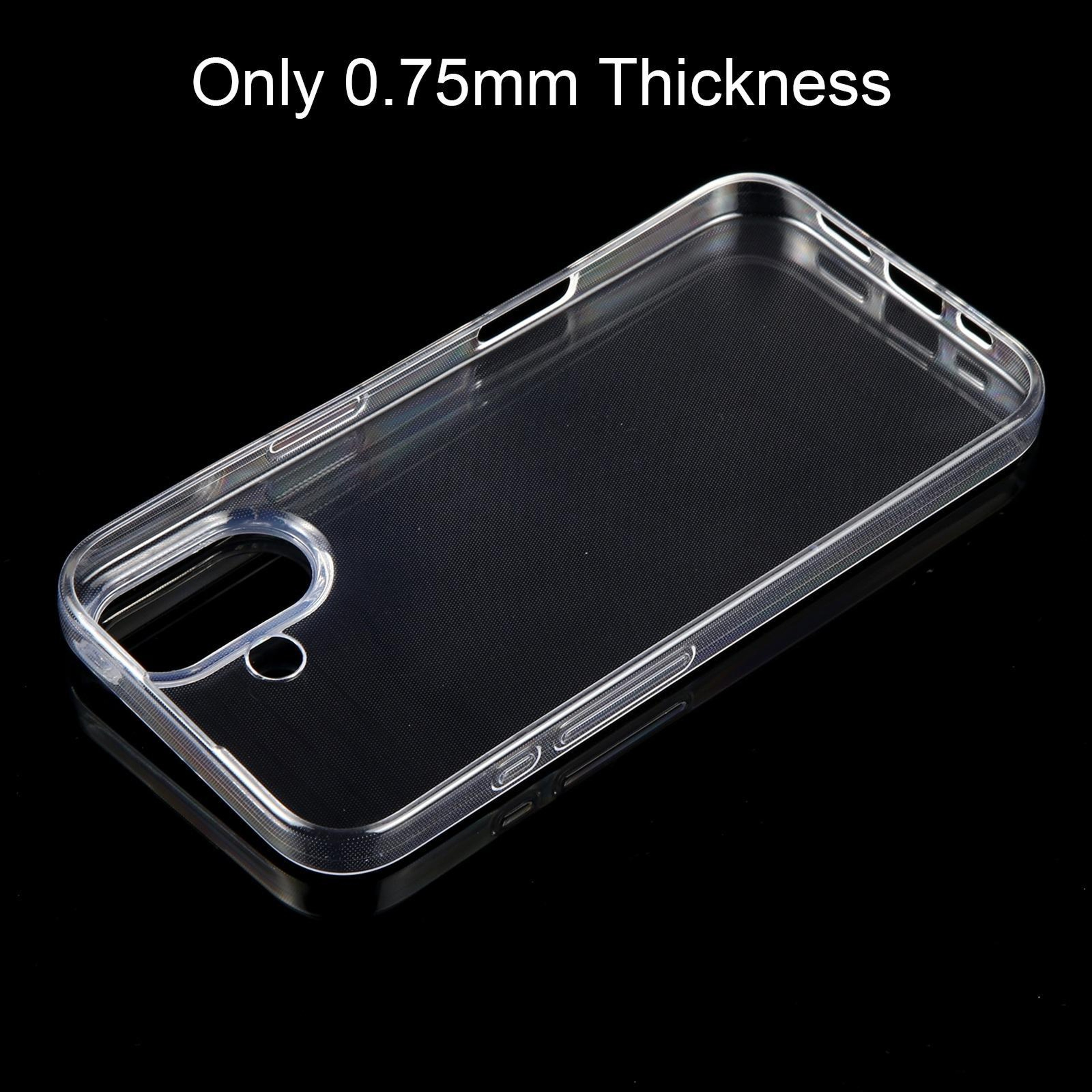 Ultra Thin iPhone 17 TPU Case Crystal Clear Transparent Phone Case with Scratch Protection – view 5