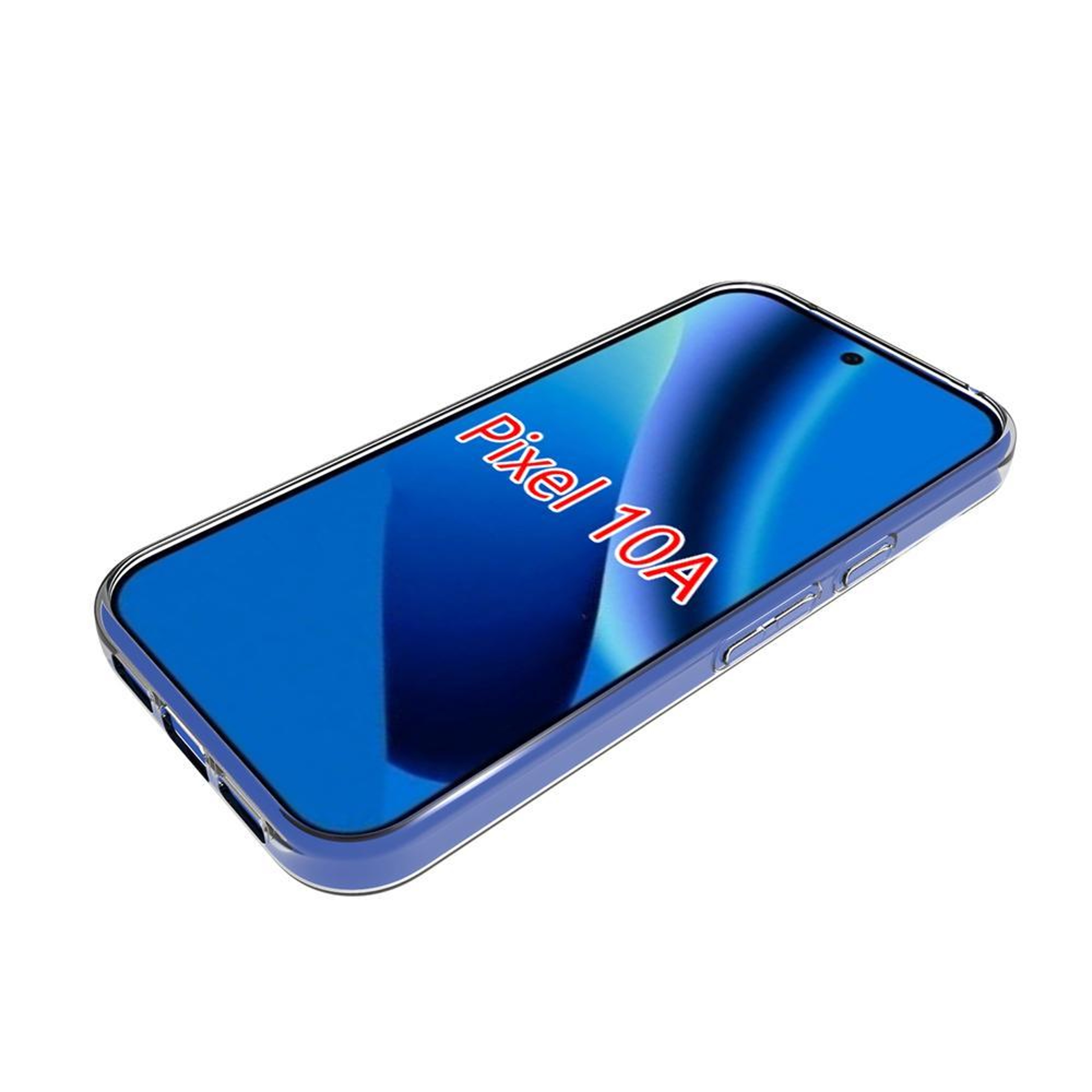 Google Pixel 10a Clear TPU Phone Case Shockproof Transparent Protective Cover – view 5