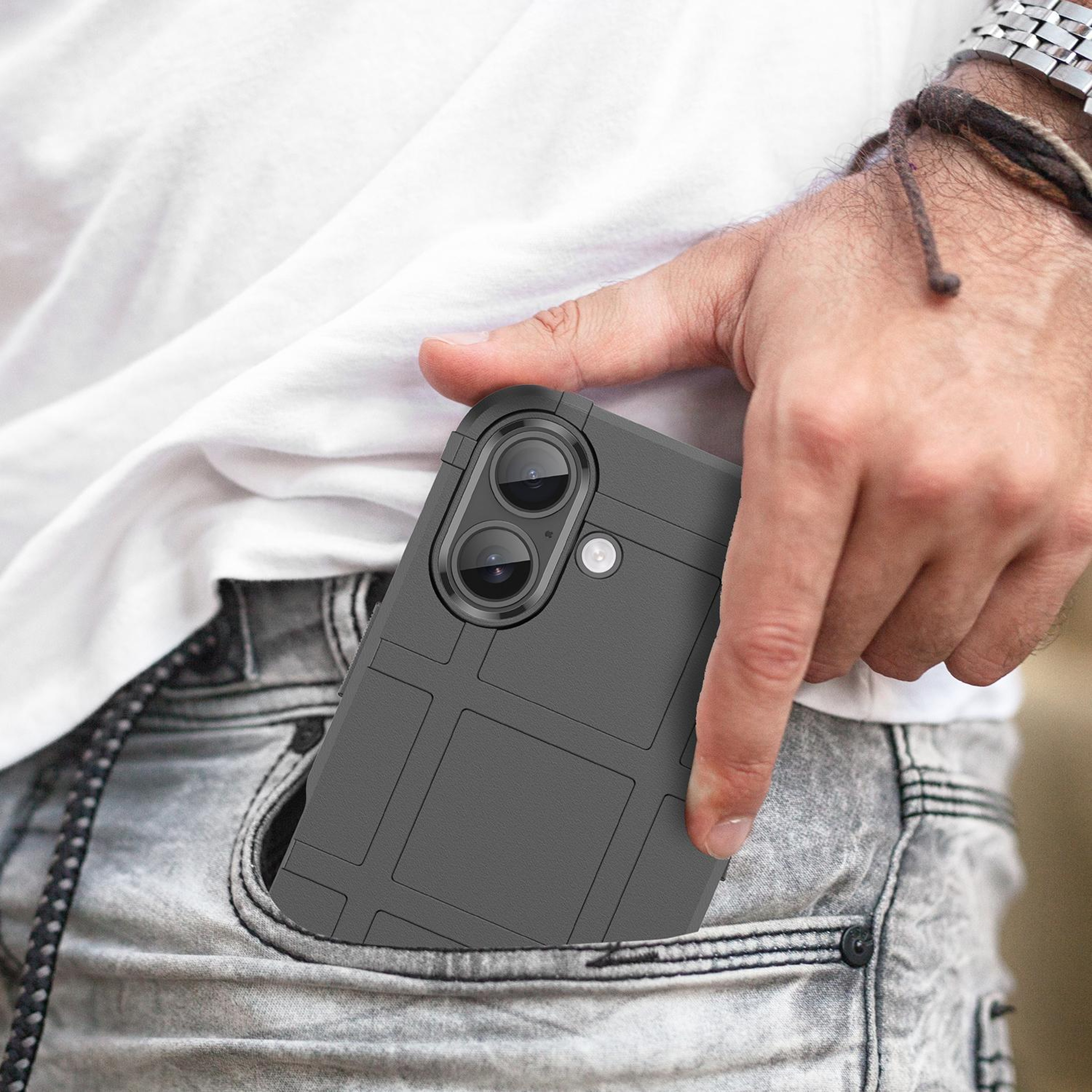IPhone 17 Full Coverage Shockproof Phone Case Soft TPU Phone Case With Precise Fit 6