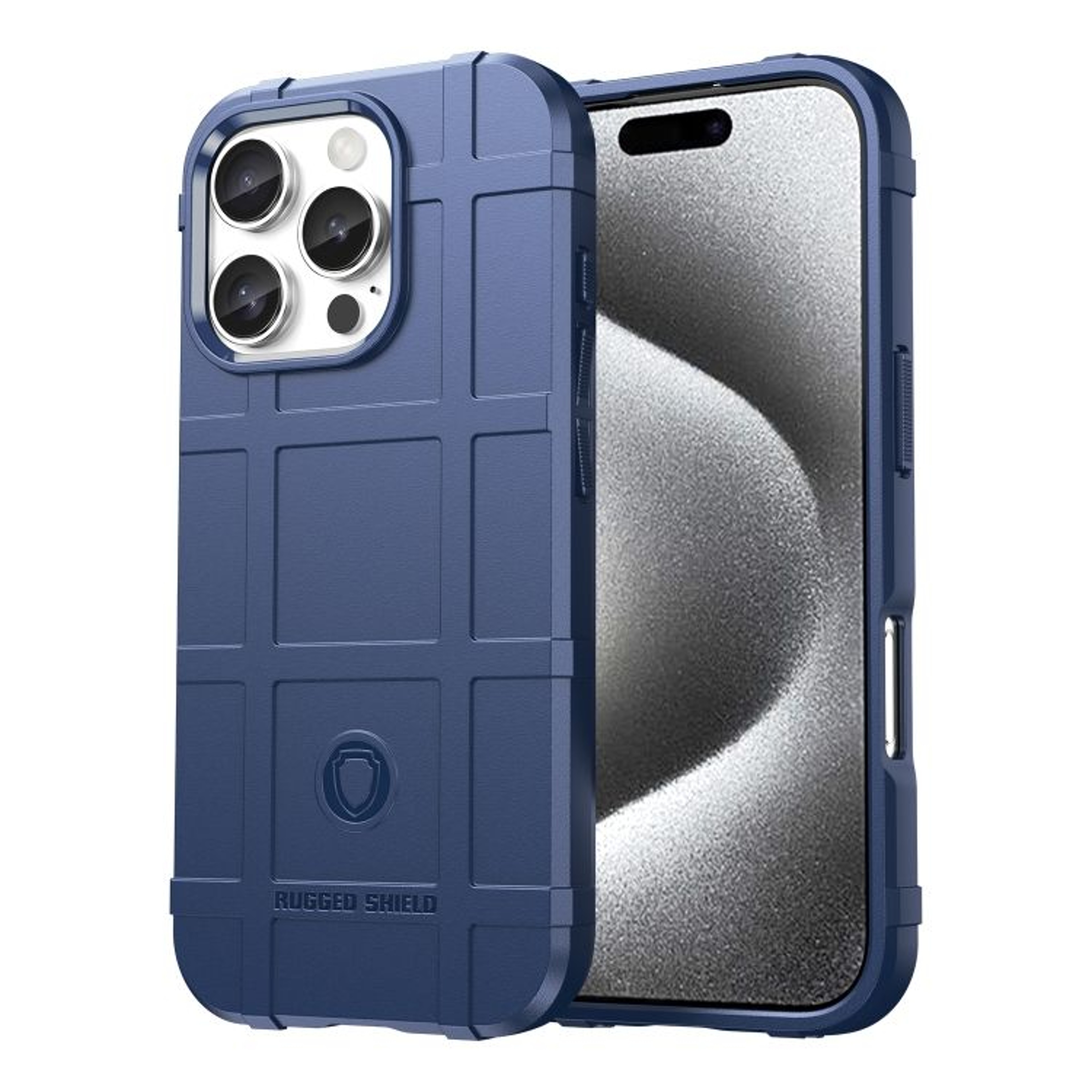 IPhone 16 Pro Shockproof TPU Phone Case Full Coverage Protective Cover 7