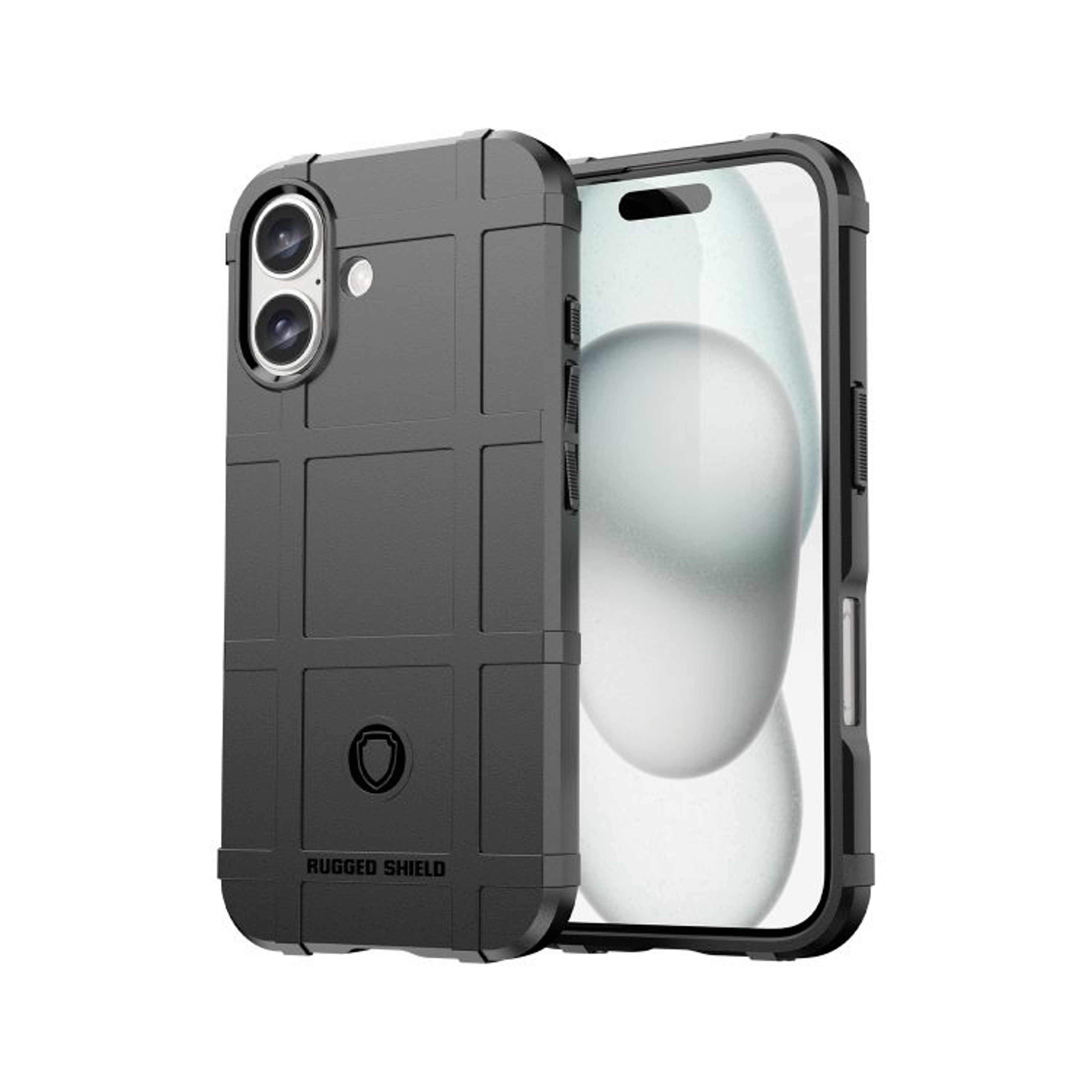 IPhone 16 Plus Shockproof Phone Case Full Coverage TPU Phone Case Protective Cover 7