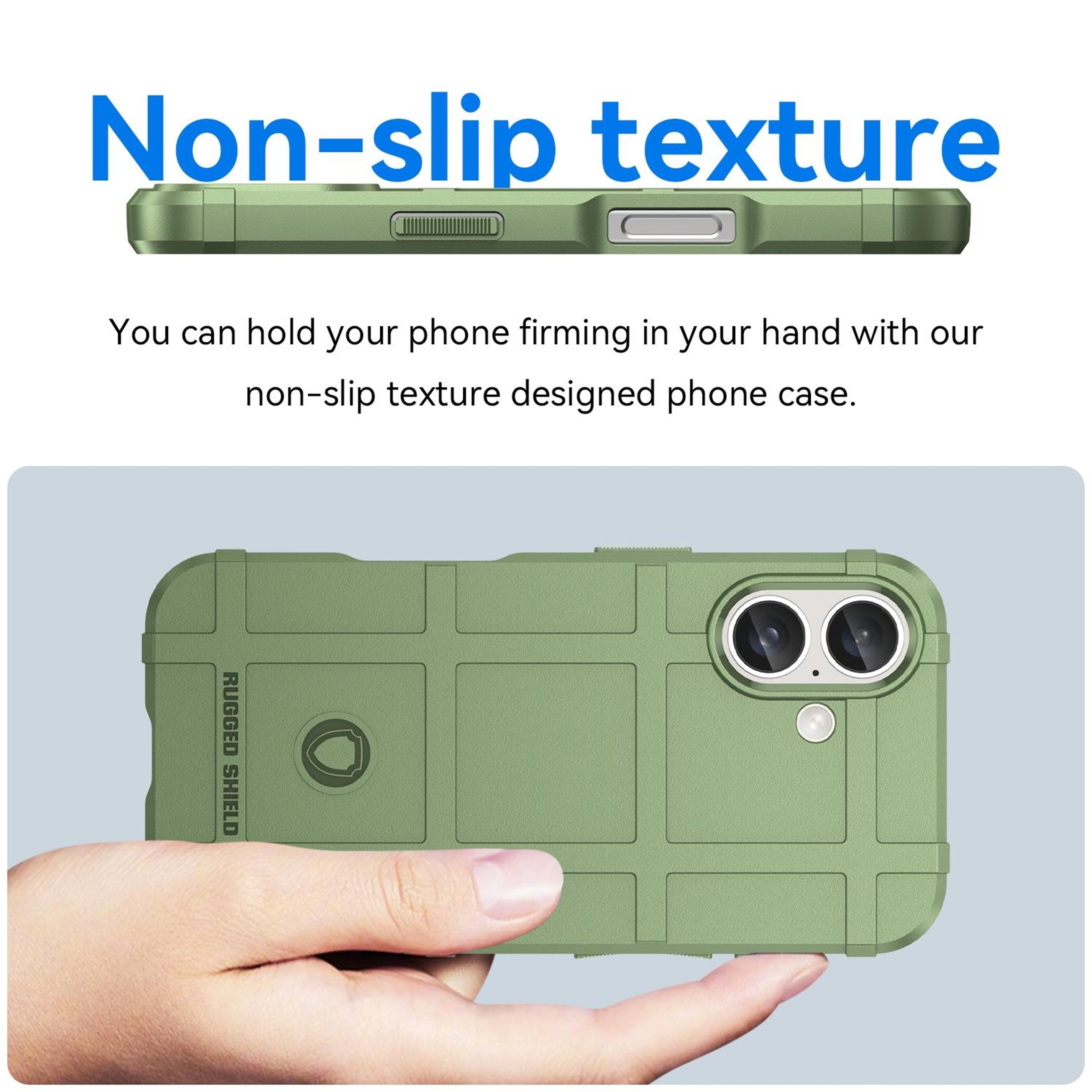 IPhone 16 Shockproof TPU Phone Case Full Coverage Protective Cover 3