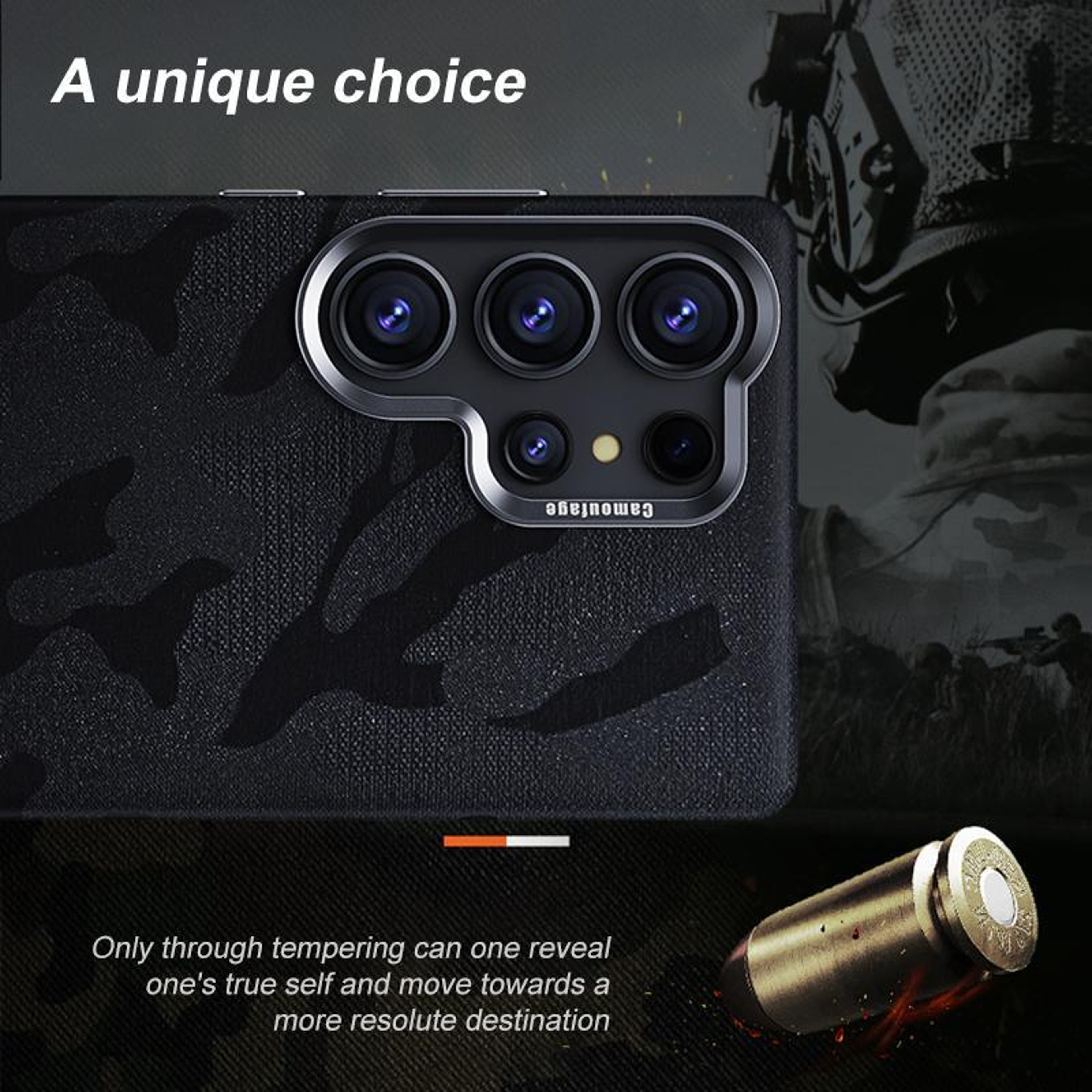 Samsung Galaxy S26 Plus Magnetic Shockproof Full Coverage Camouflage Phone Case 9