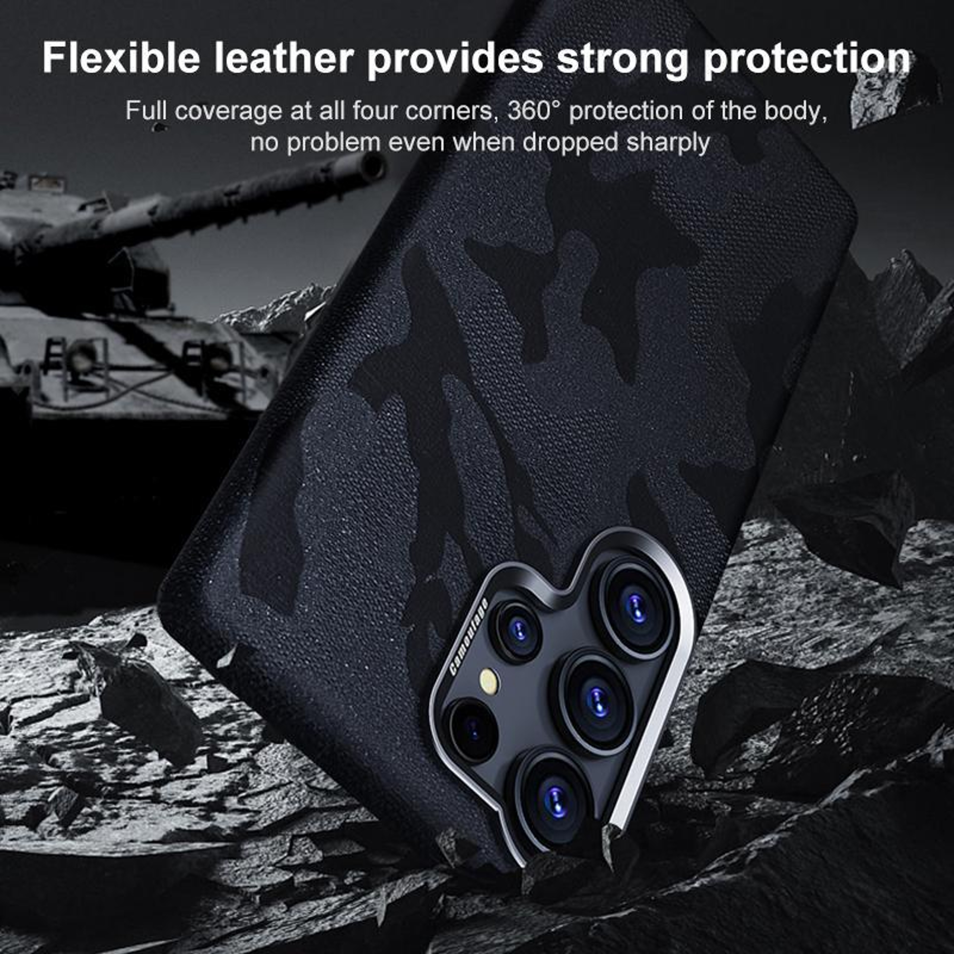 Samsung Galaxy S26 Plus Magnetic Shockproof Full Coverage Camouflage Phone Case 8