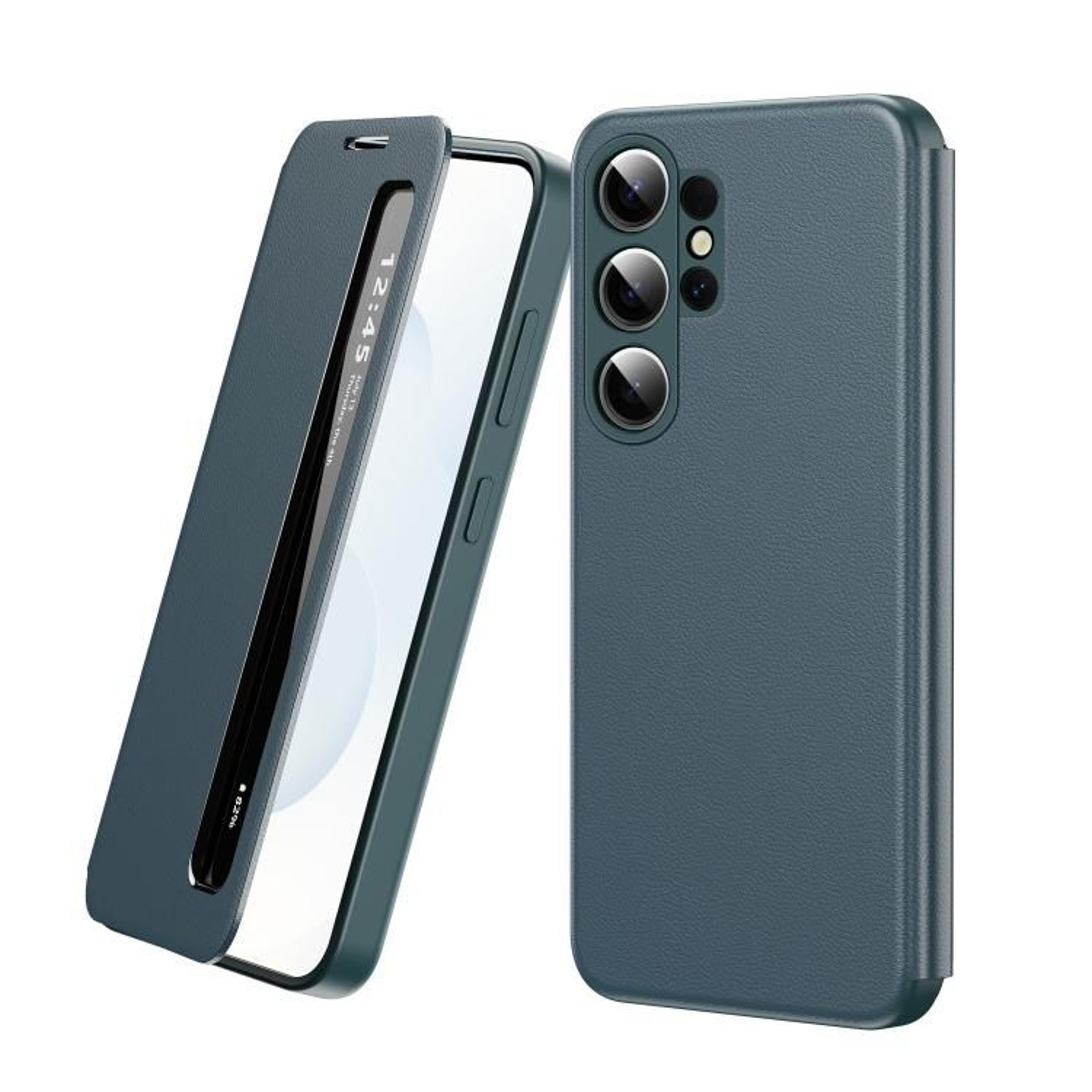 Galaxy S26 Ultra Smart View Window Leather Phone Case Protective Flip Cover 8