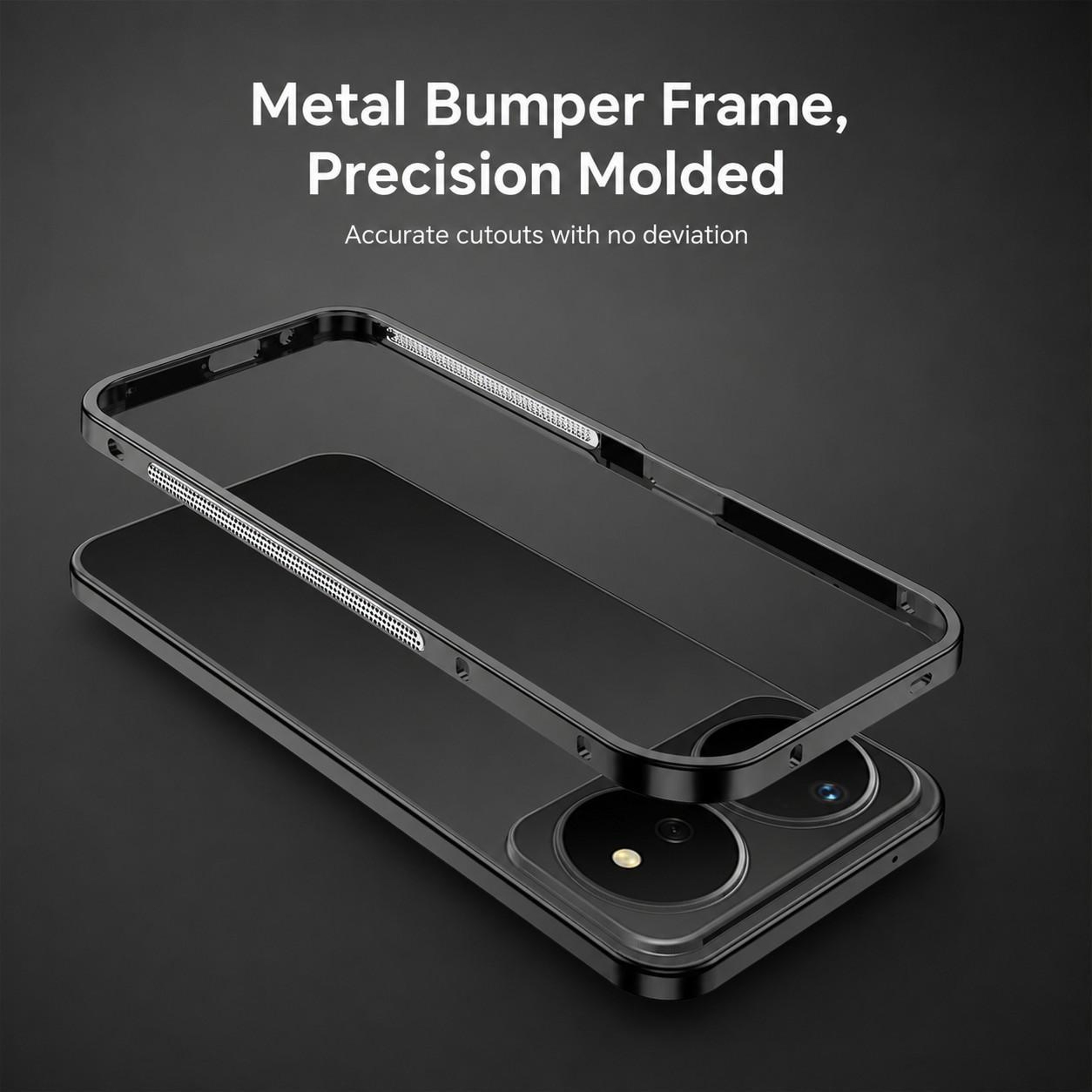 Premium Huawei Nova 16z Case With Metal Frame Heat Dissipation Protective Cover 10