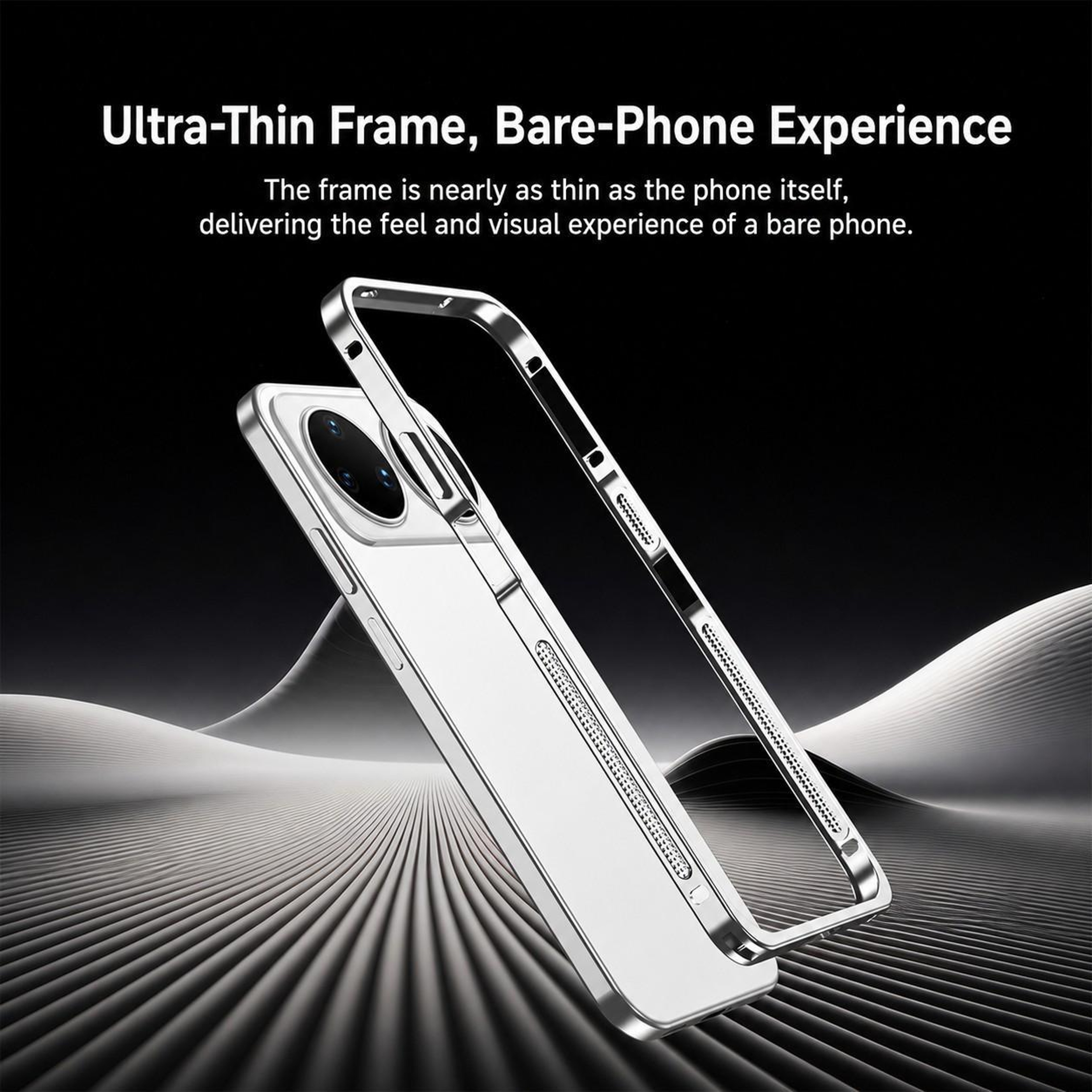 Huawei Nova 16 Metal Frame Phone Case With Heat Dissipation Slim Protective Cover 3