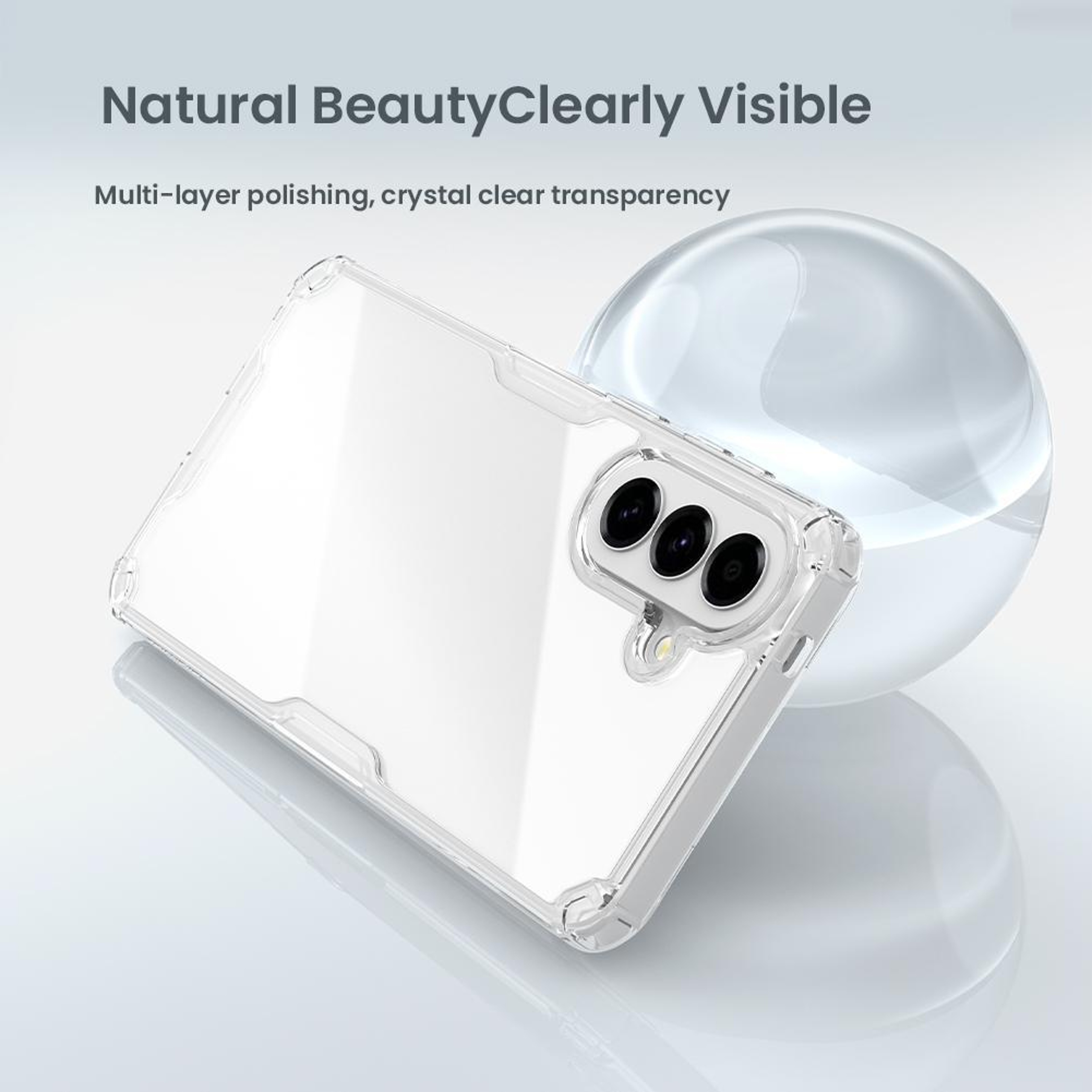 NILLKIN Clear Hybrid Samsung Galaxy A57 5G Case Shockproof Transparent Phone Case – view 8