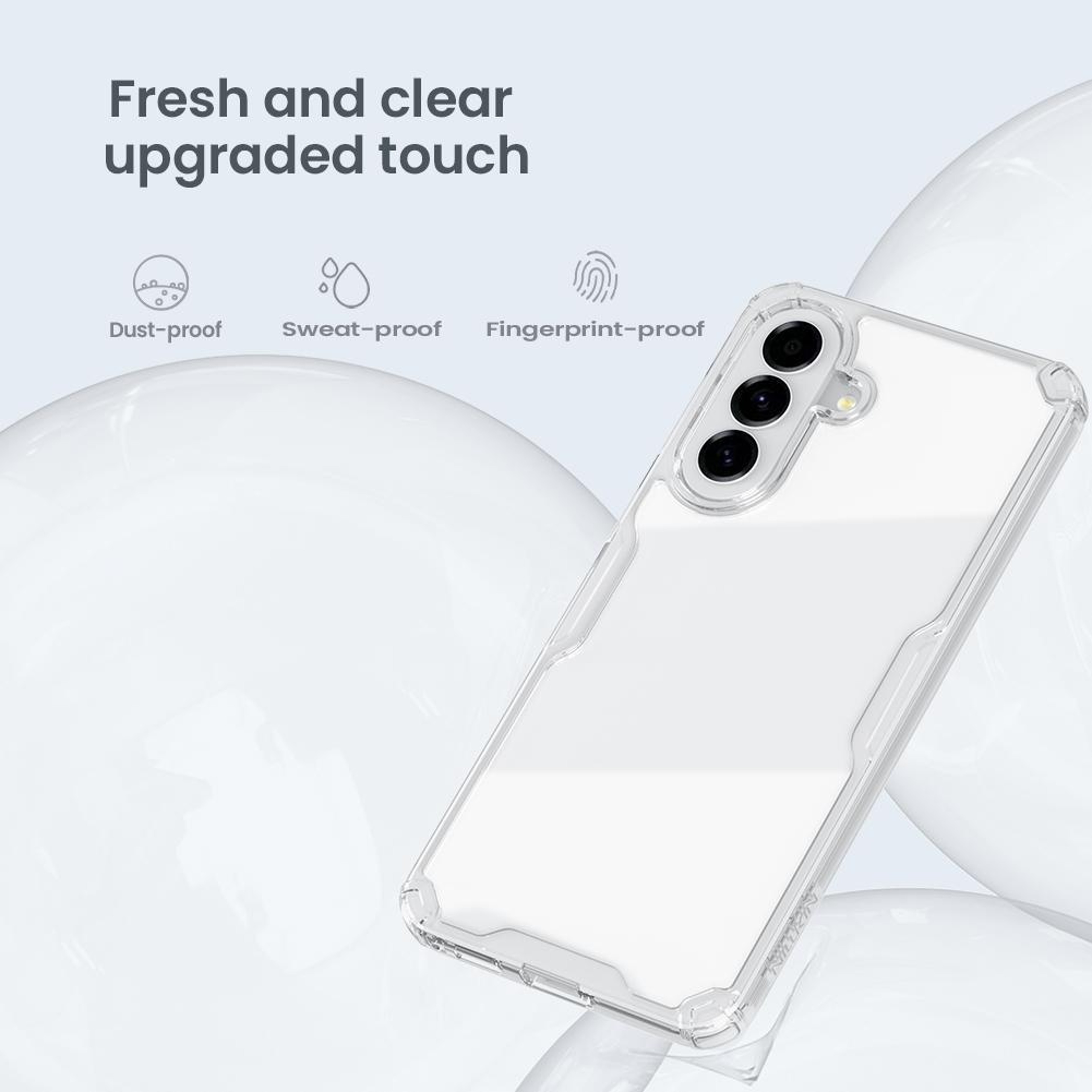 NILLKIN Clear Hybrid Samsung Galaxy A57 5G Case Shockproof Transparent Phone Case – view 12