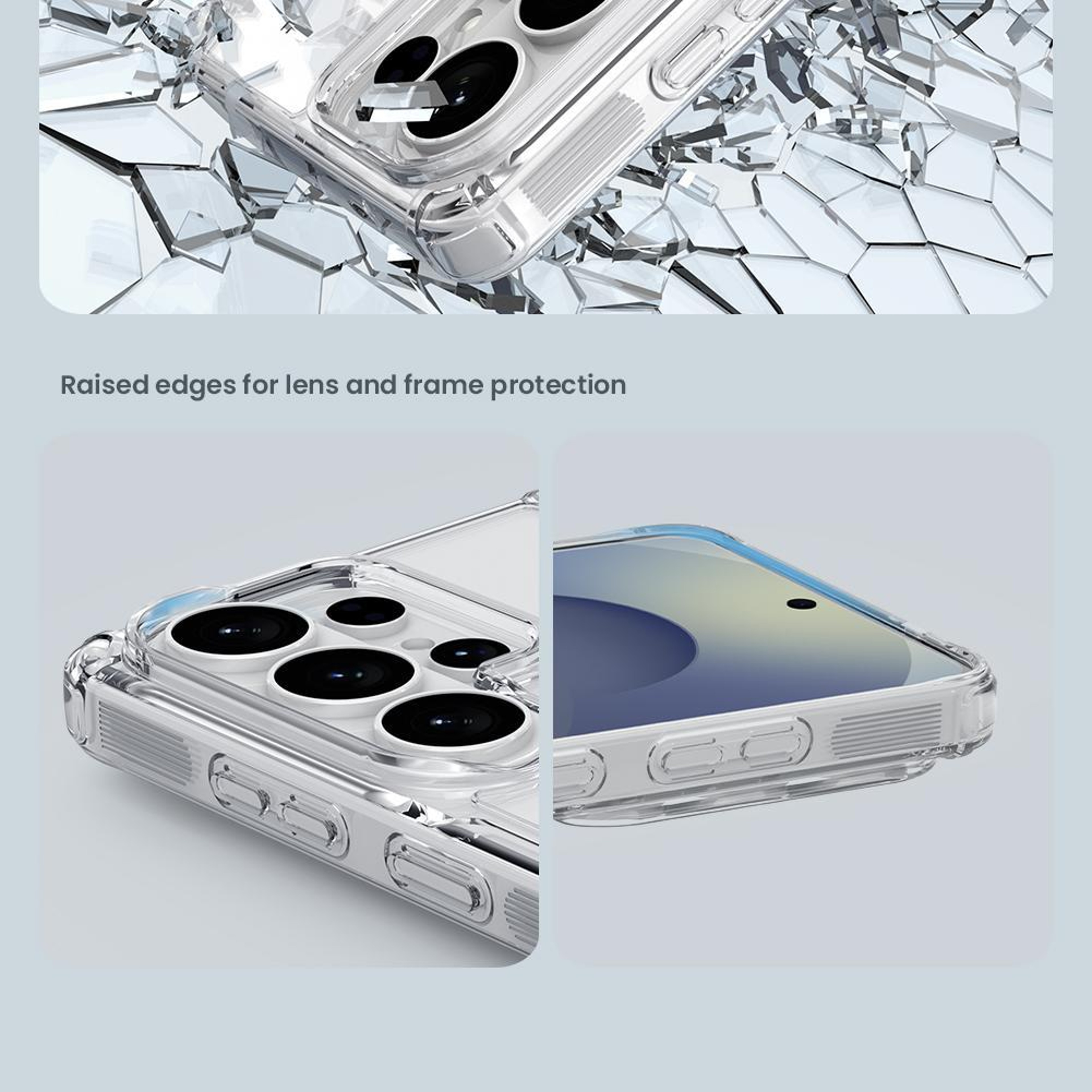 NILLKIN Clear Protective Case for Samsung Galaxy S26 Ultra Case – Anti-Yellow Shockproof Transparent Phone Case – view 11