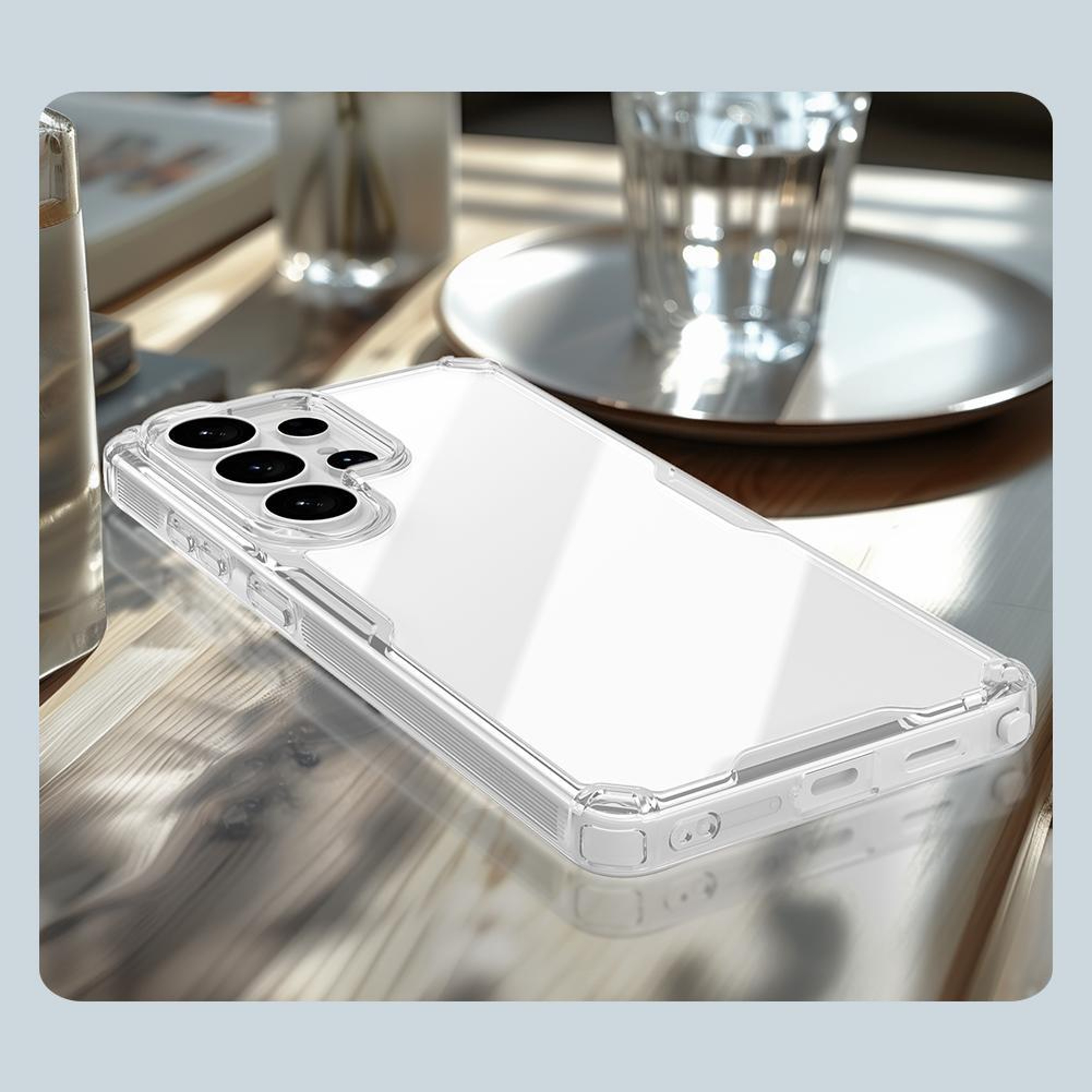 NILLKIN Clear Protective Case for Samsung Galaxy S26 Ultra Case – Anti-Yellow Shockproof Transparent Phone Case – view 4