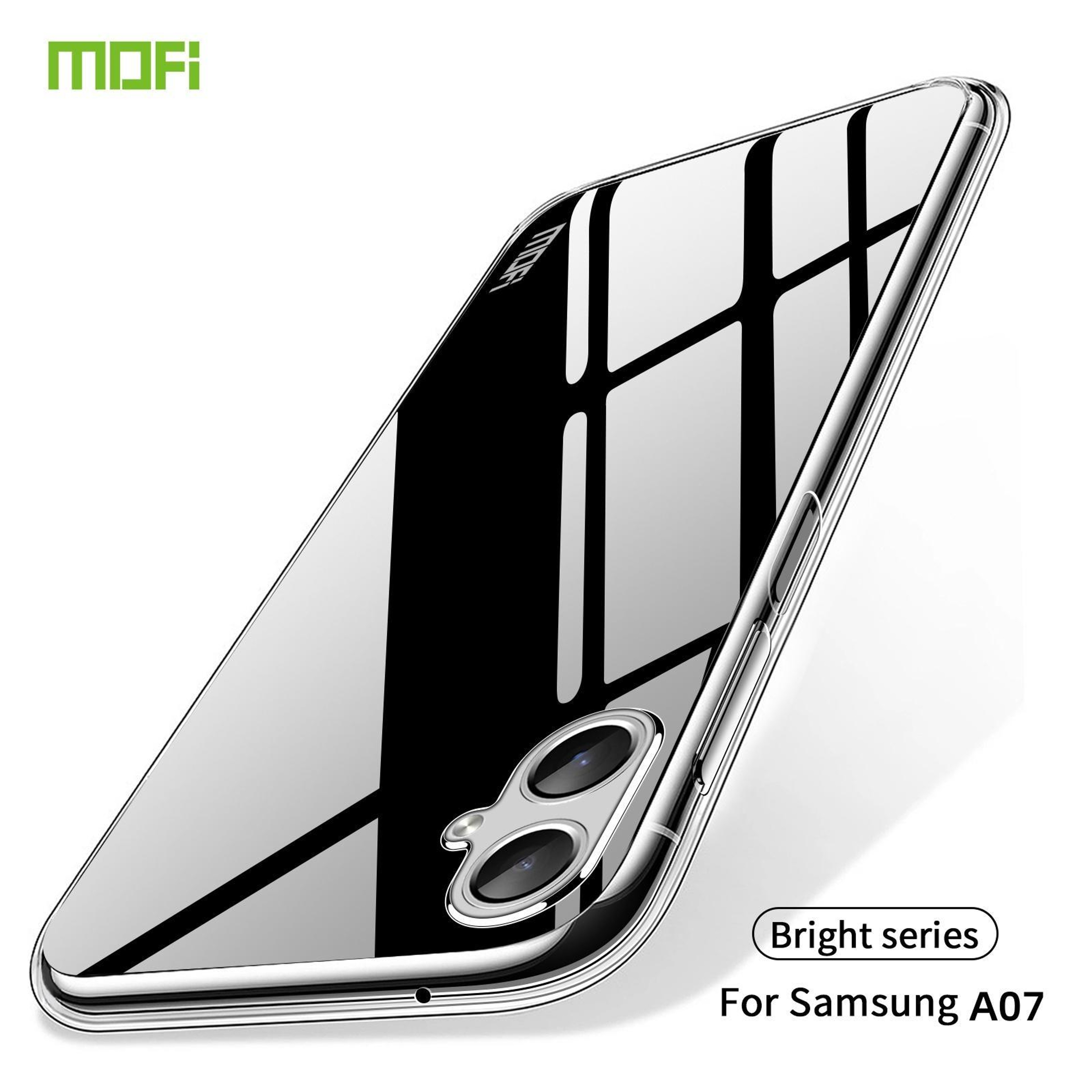 MOFI Ming Series Samsung Galaxy A07 4G Clear Case Ultra Thin TPU Phone Case Transparent – view 2