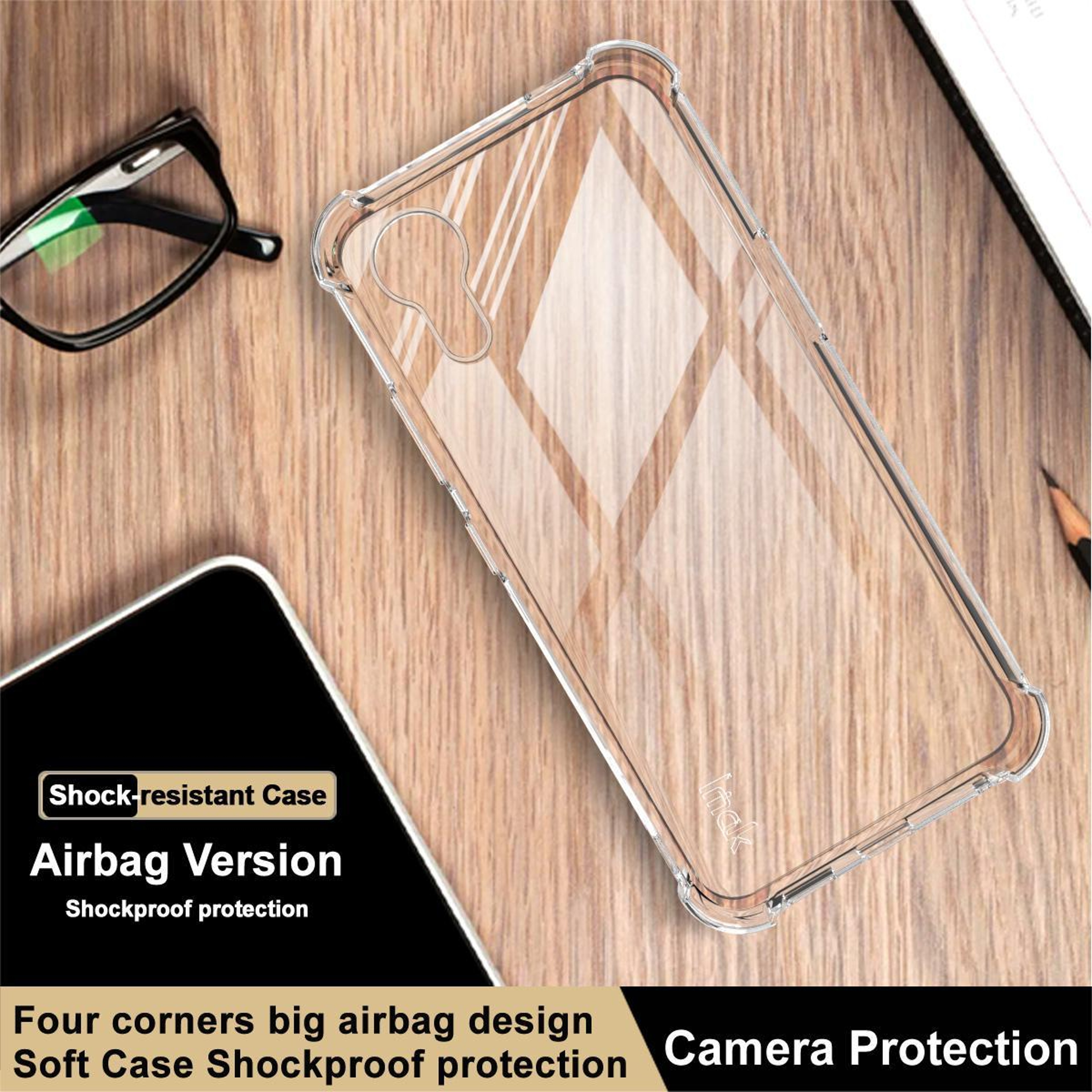 Imak Shockproof Samsung Galaxy XCover7 Case With Airbag TPU Protection  Camera Guard 2