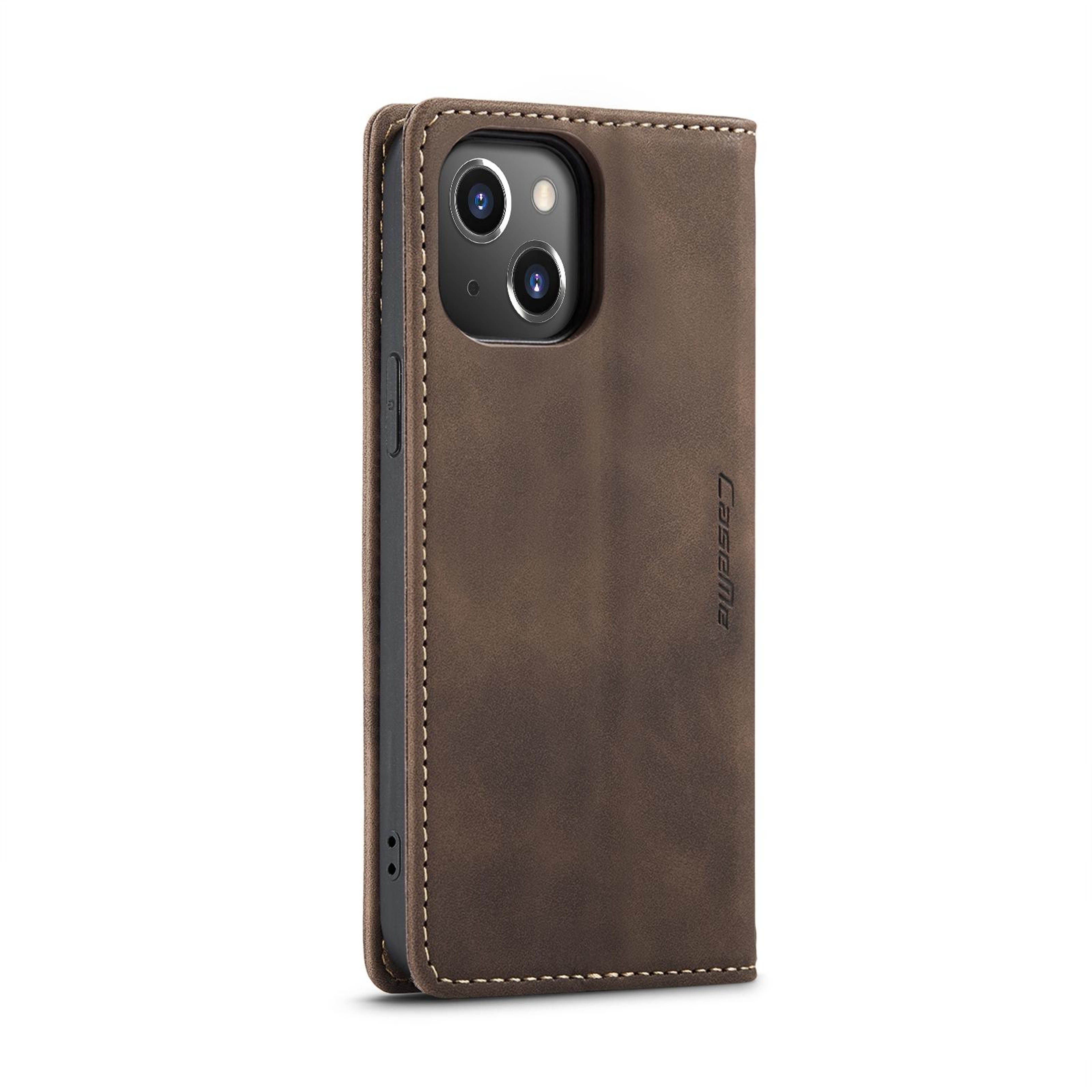 CaseMe Wallet Flip Leather Case For IPhone 15 Plus With Card Holder Stand  Magnetic Protection 2