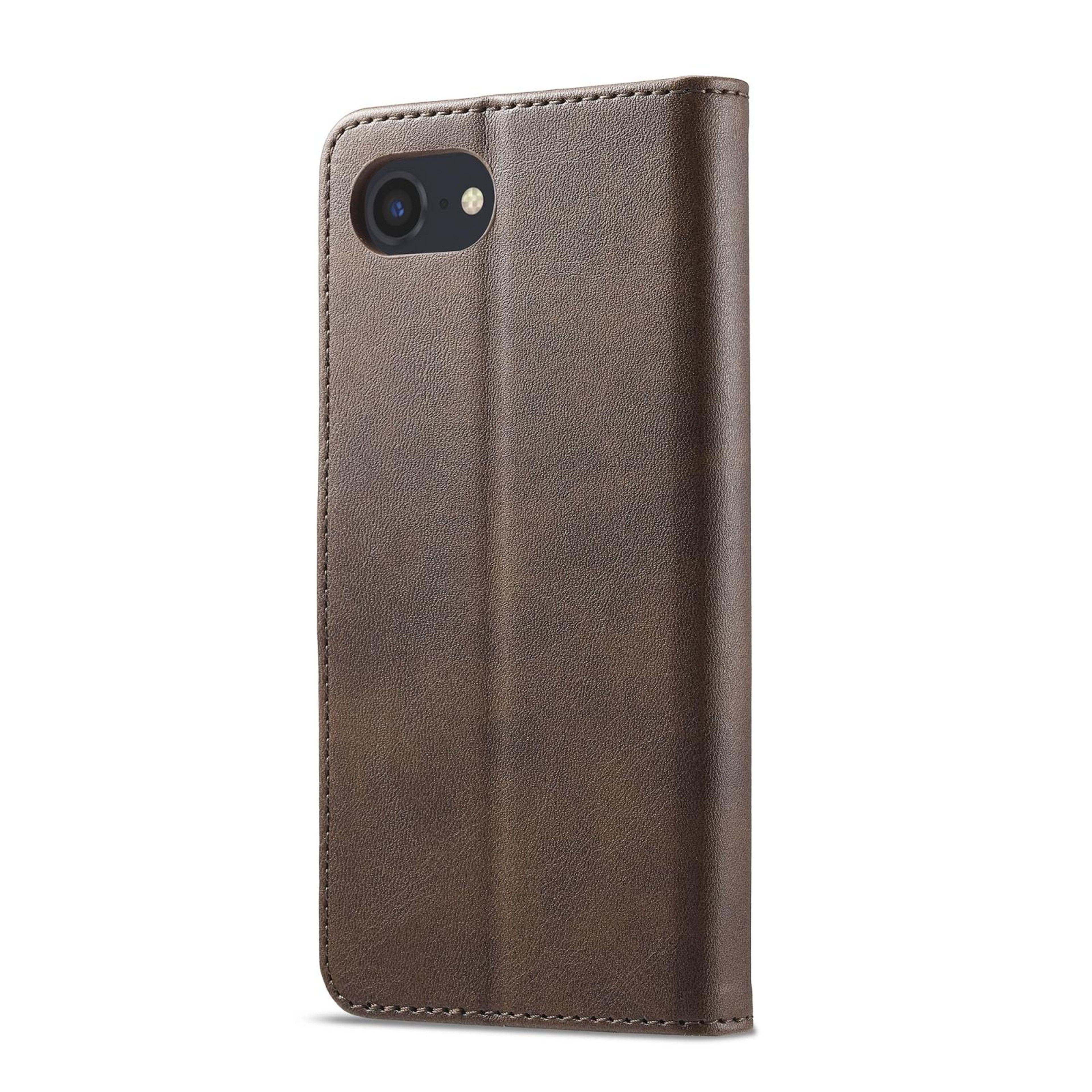 LCIMEEKE Leather Wallet Case For IPhone 16e  IPhone 17e With Stand  Card Holder 2