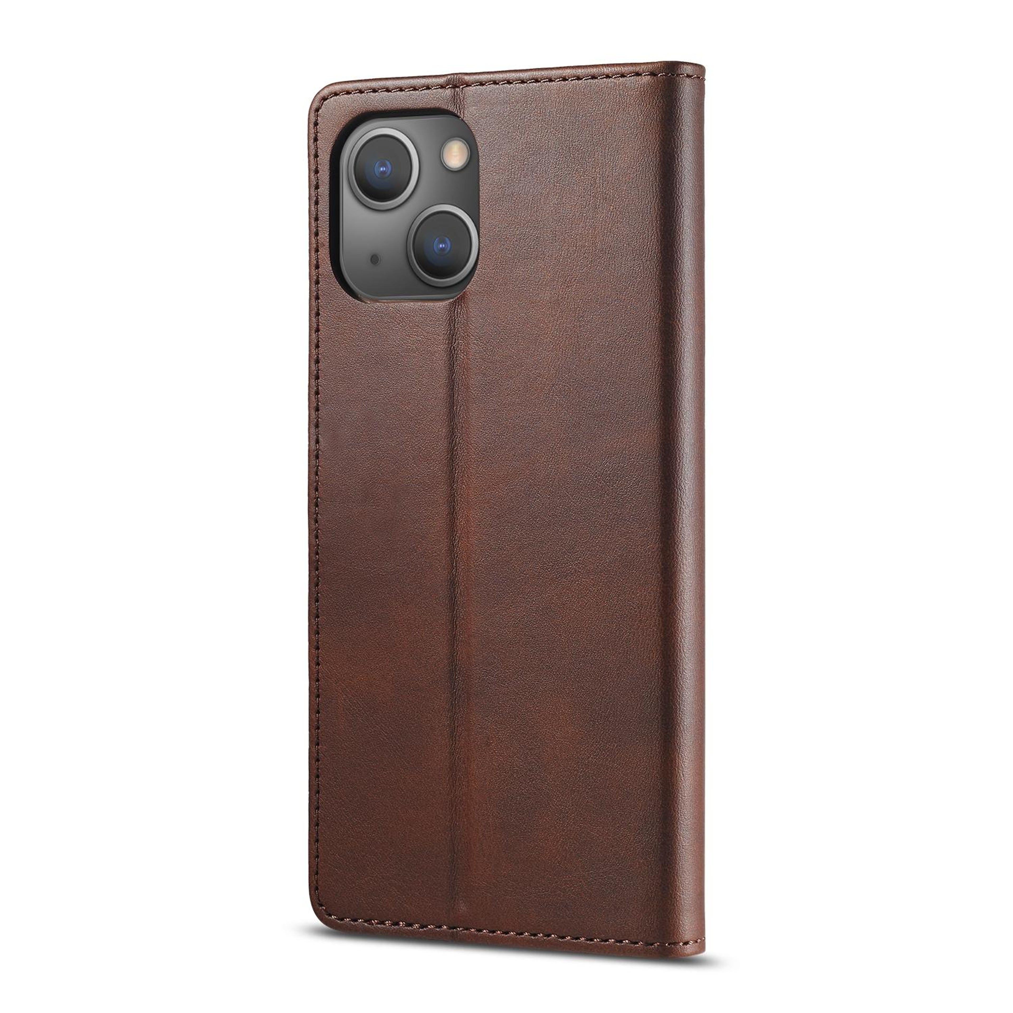 IPhone 14 Plus Leather Wallet Case With Stand  Card Holder Flip Cover 2