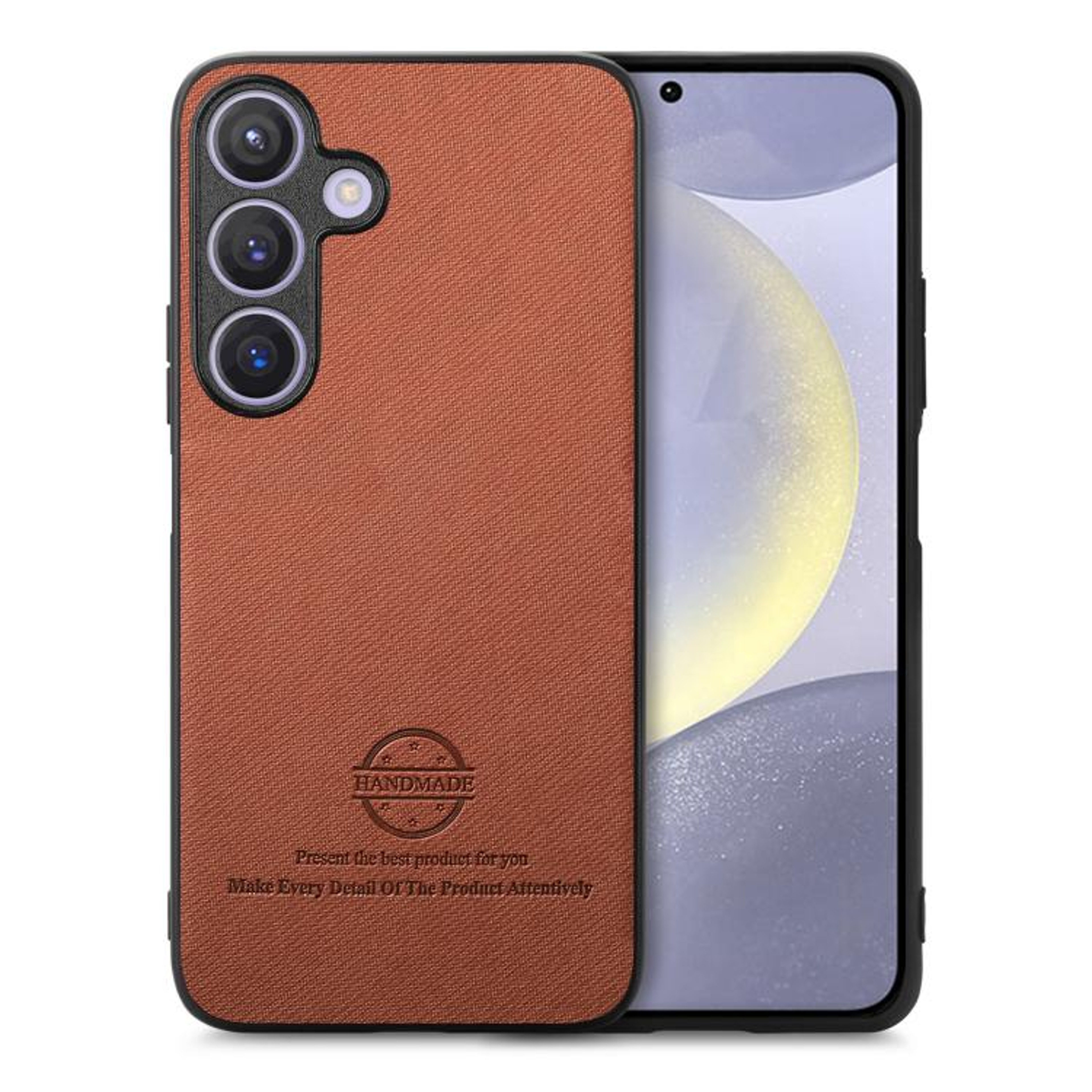 Premium Twill Leather Protective Phone Case For Samsung Galaxy A57 5G Shockproof Slim Cover 8