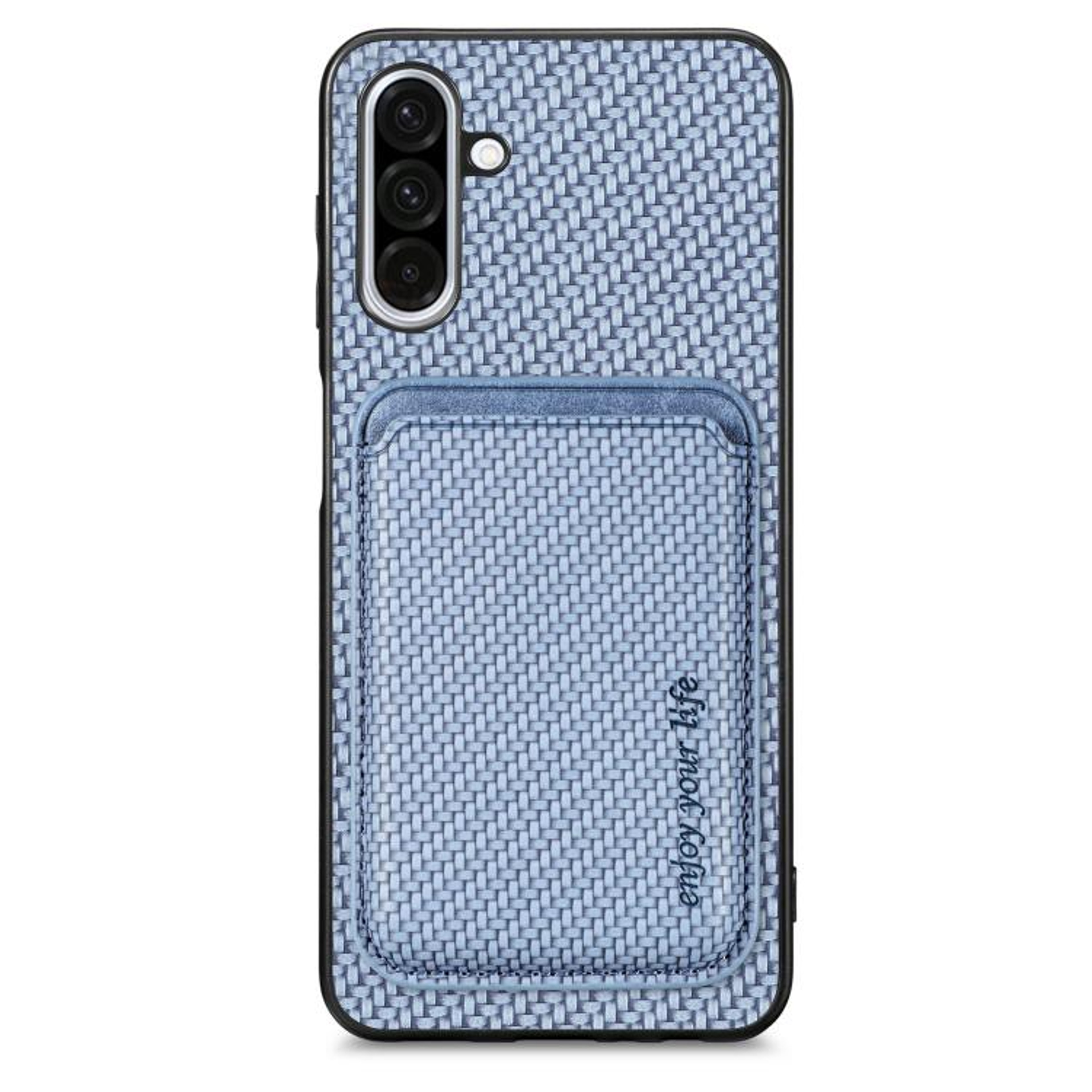 Samsung Galaxy A36 5G MagSafe Phone Case With Magnetic Card Holder  Carbon Fiber Leather Protection 9