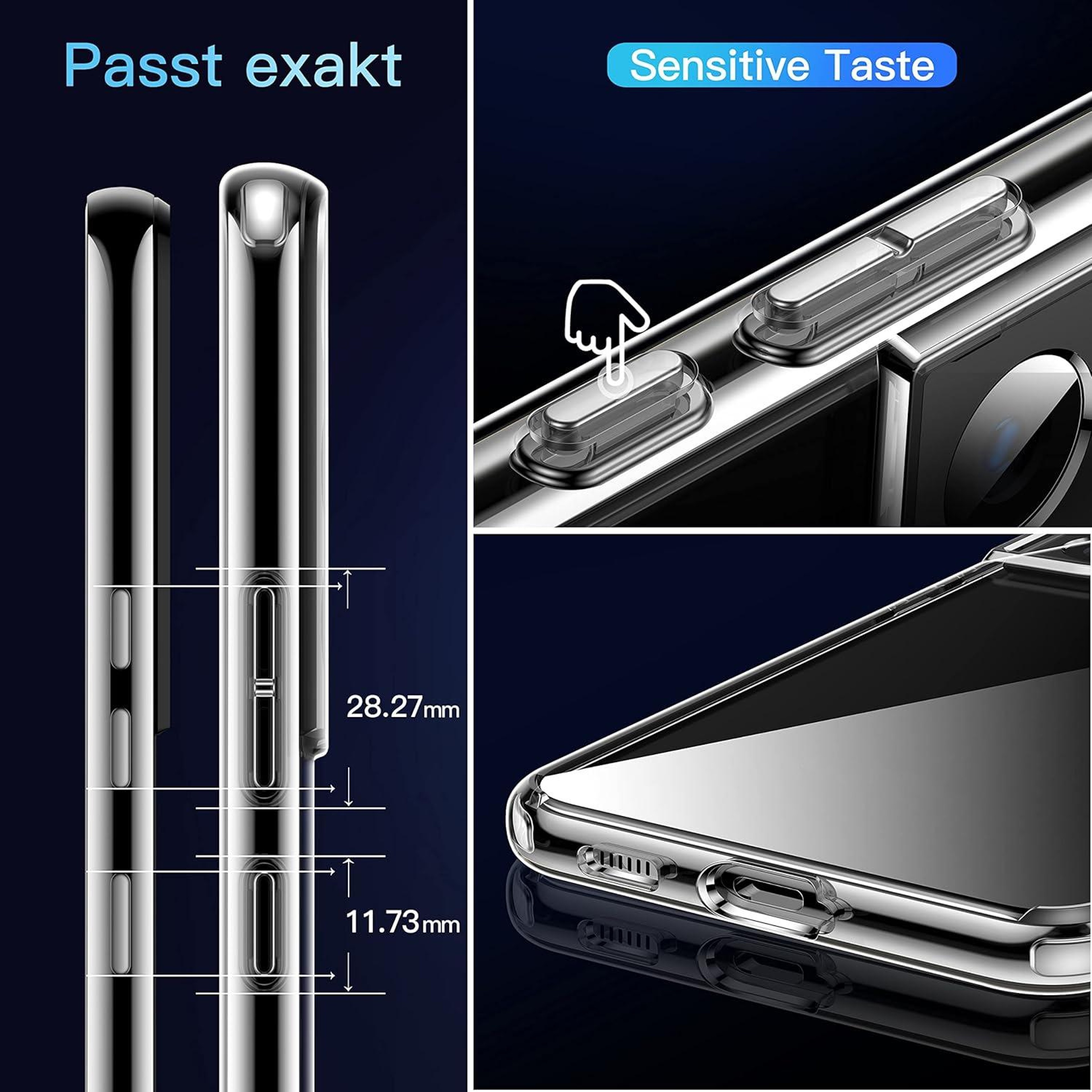 Samsung Galaxy S21 FE MagSafe Case Transparent Frosted Protective Wireless Charging Cover – view 5