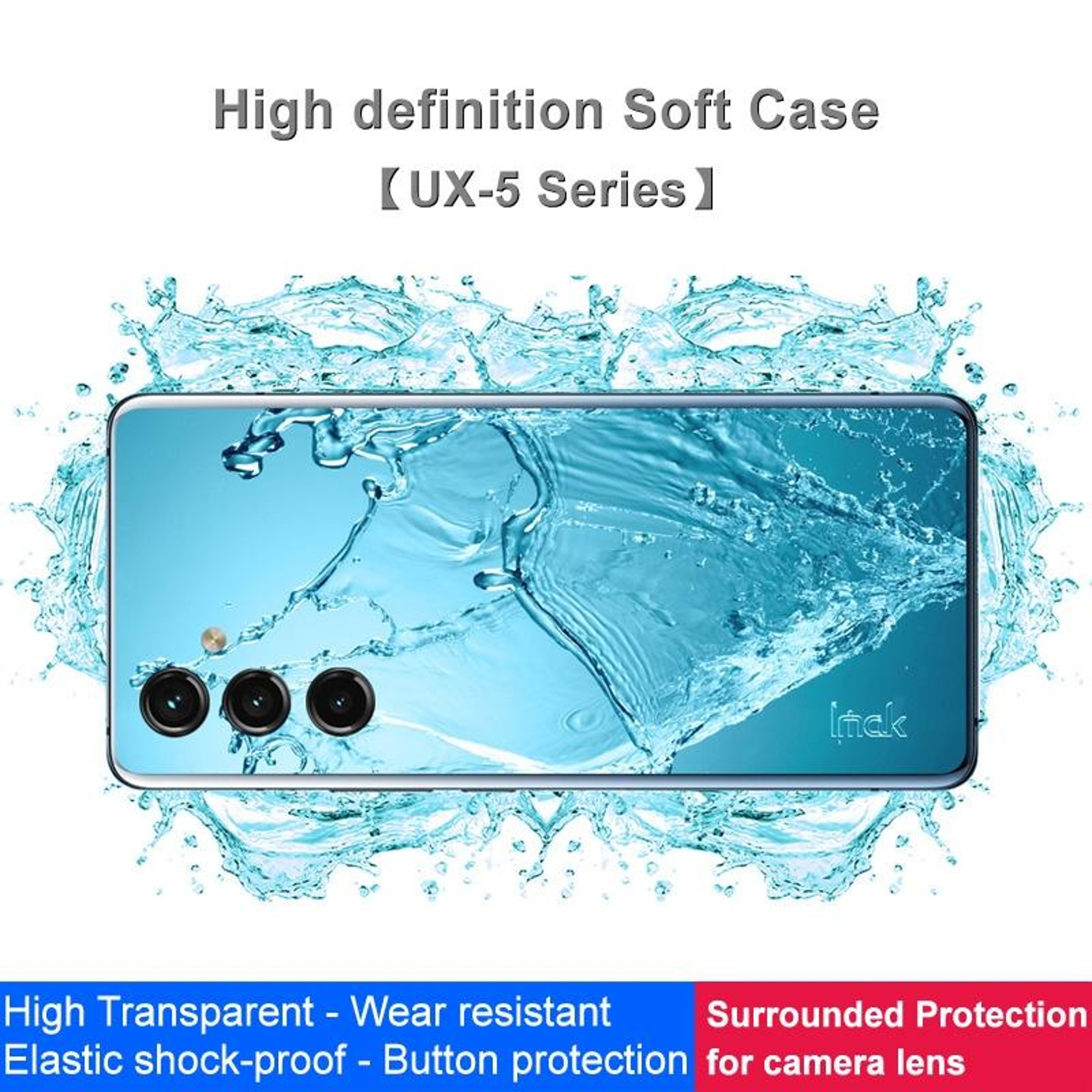 Samsung Galaxy A25 5G case Clear TPU Shockproof Protective Cover – view 3