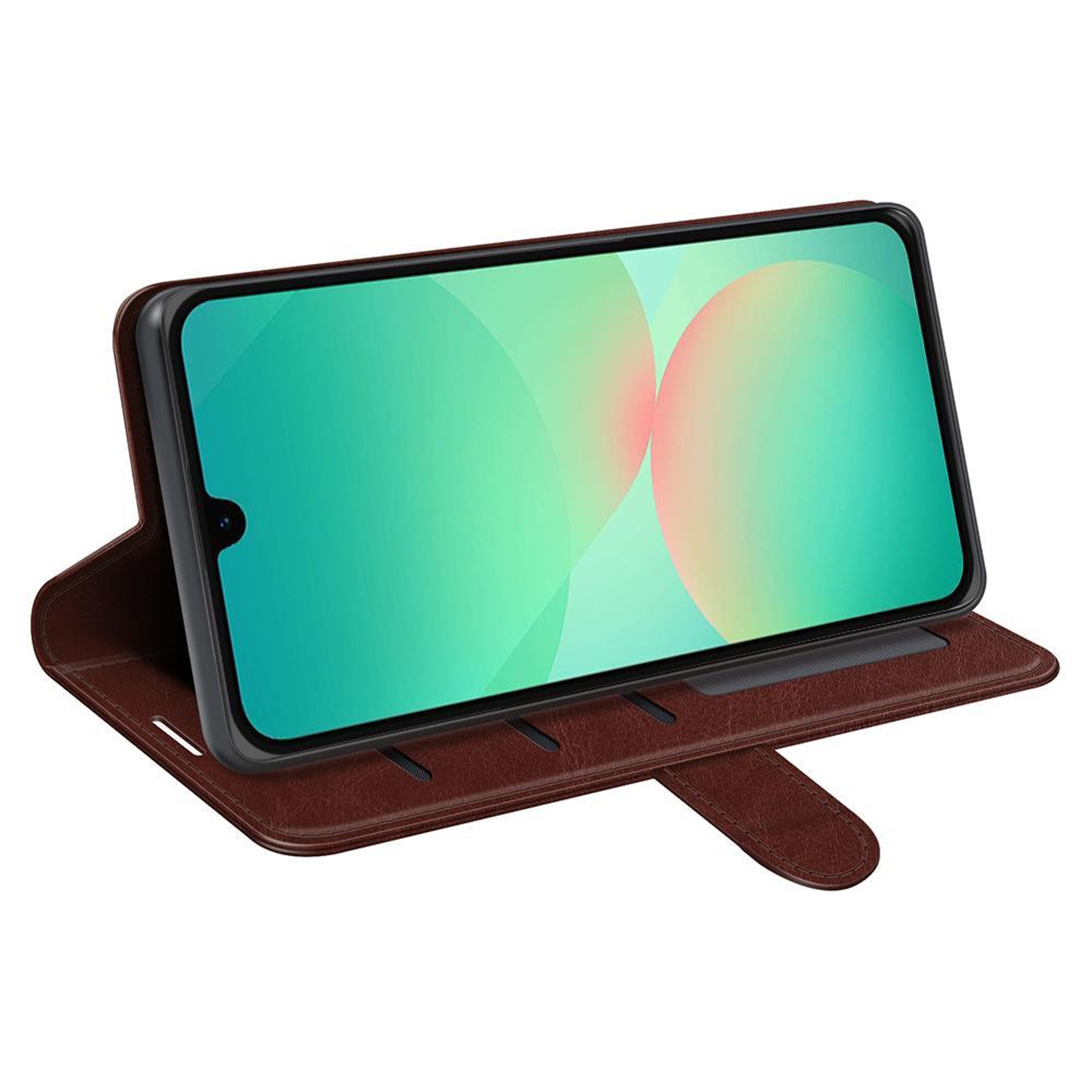Samsung Galaxy A27 5G Case Leather Wallet Flip Cover With Card Holder  Kickstand 4