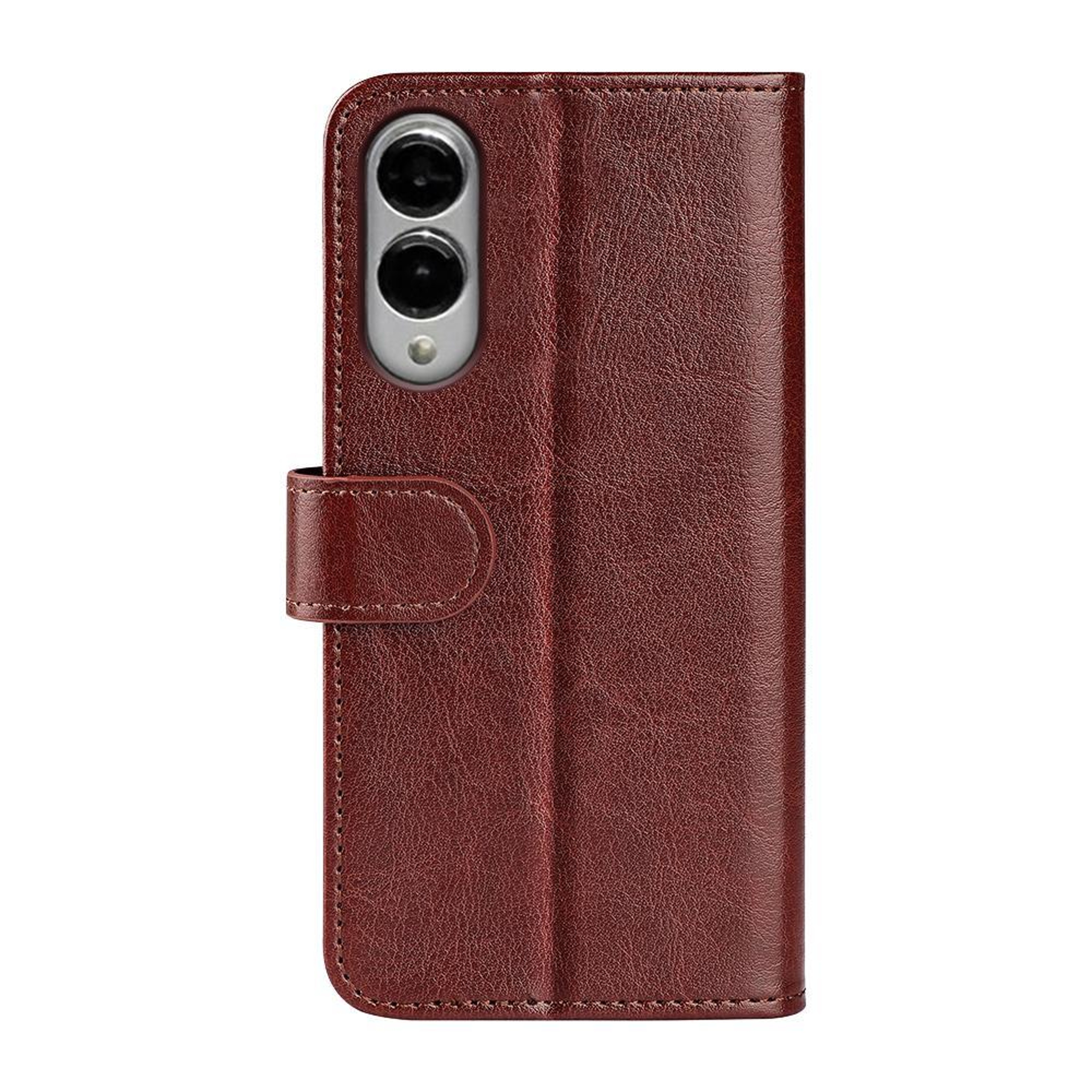 Samsung Galaxy S25 Edge Leather Flip Phone Case With Card Holder Wallet  Kickstand 2