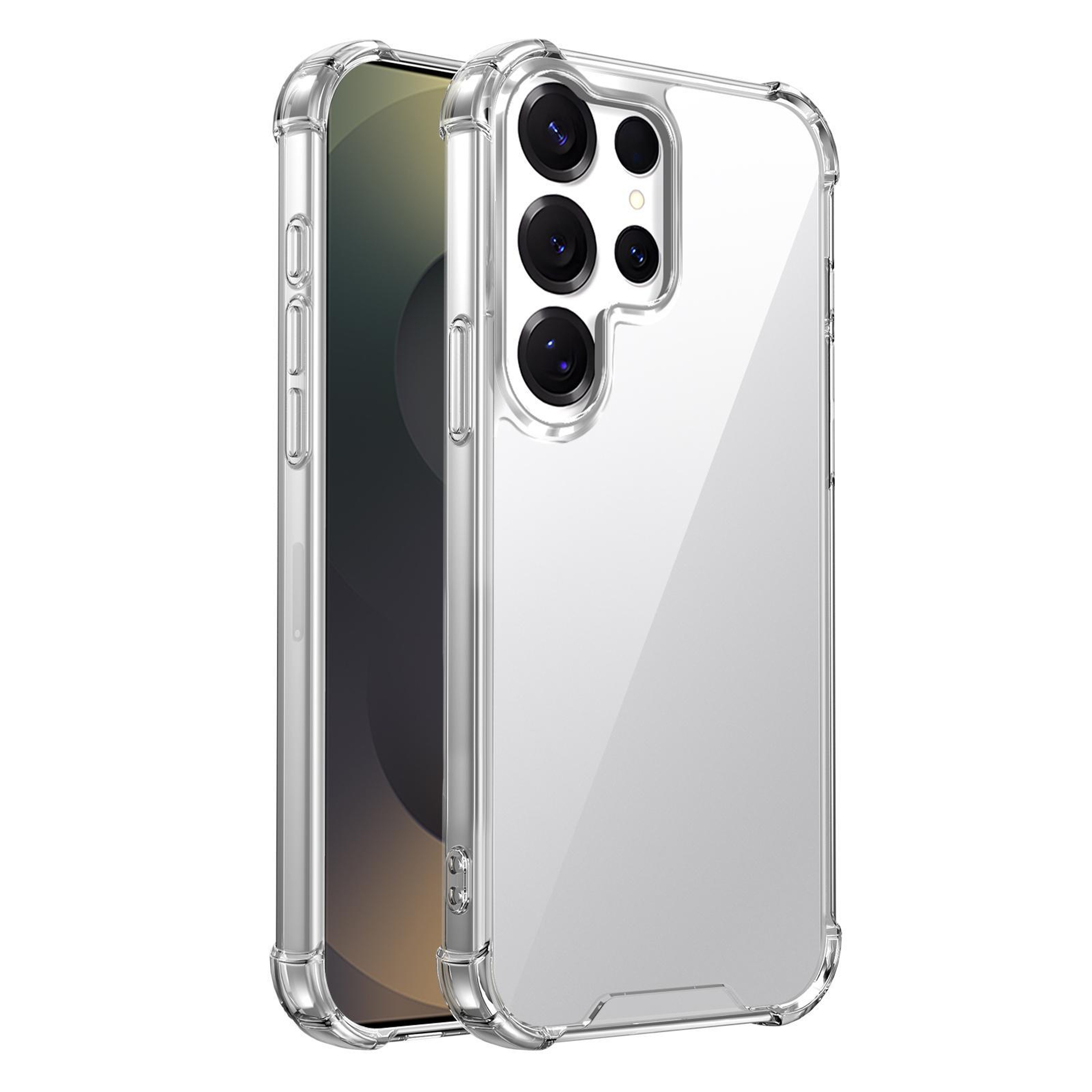 Samsung Galaxy S25 Ultra Shockproof Phone Case Clear TPU Acrylic Protective Cover – view 1