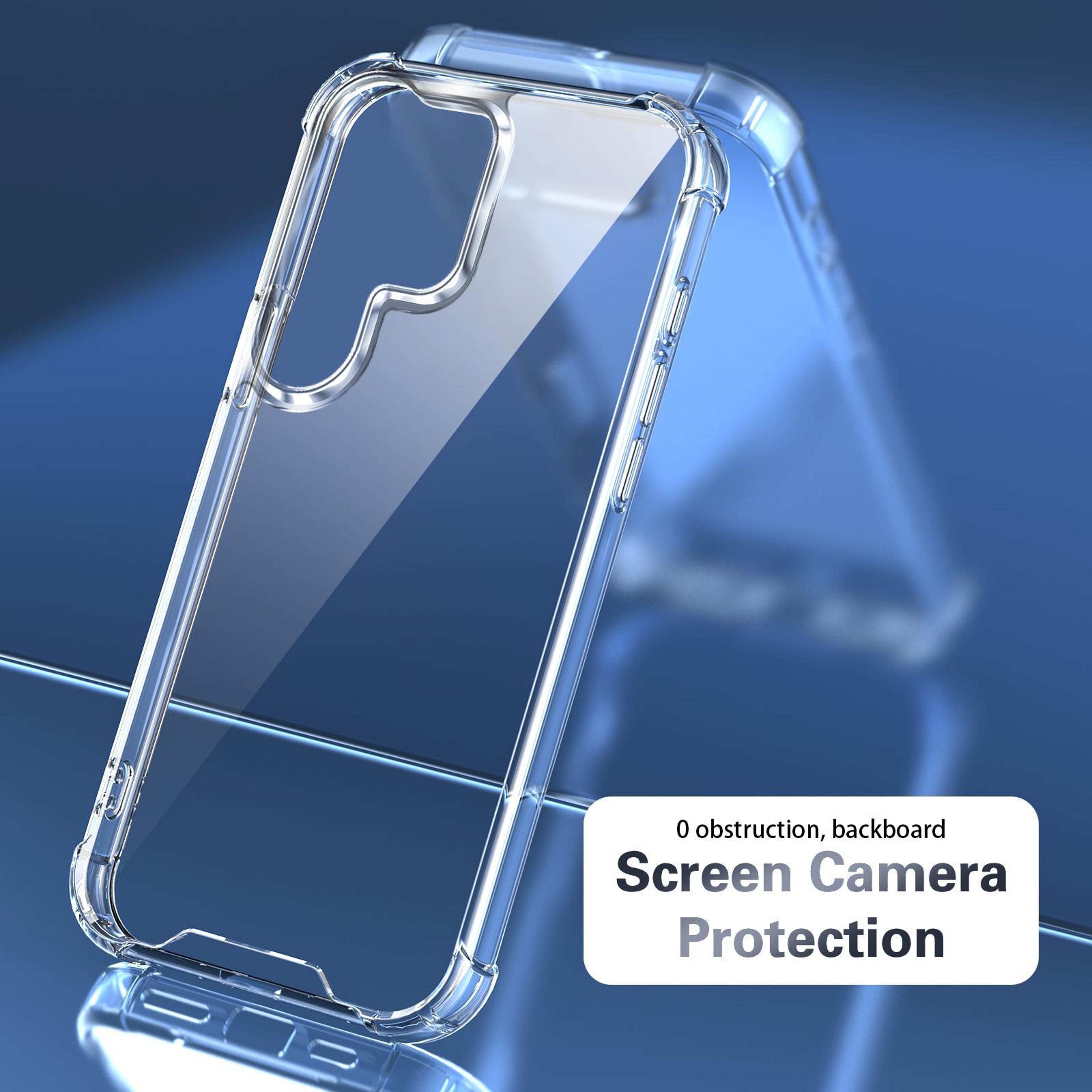 Samsung Galaxy S24 Ultra Clear Shockproof Phone Case with Scratch-Resistant Acrylic Back – view 8