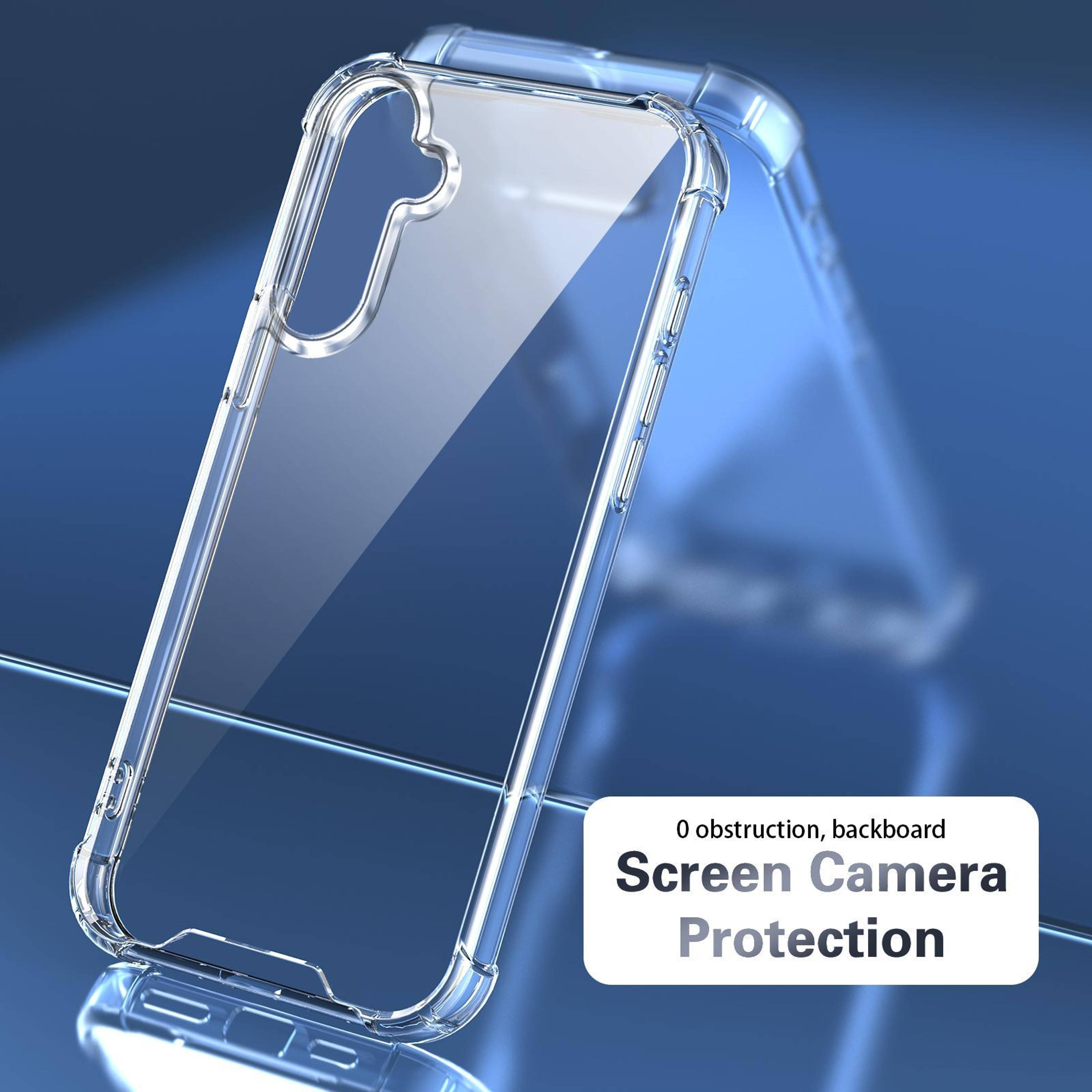 Samsung Galaxy A15 4G/5G Clear Shockproof Phone Case with TPU Acrylic Protective Cover – view 8