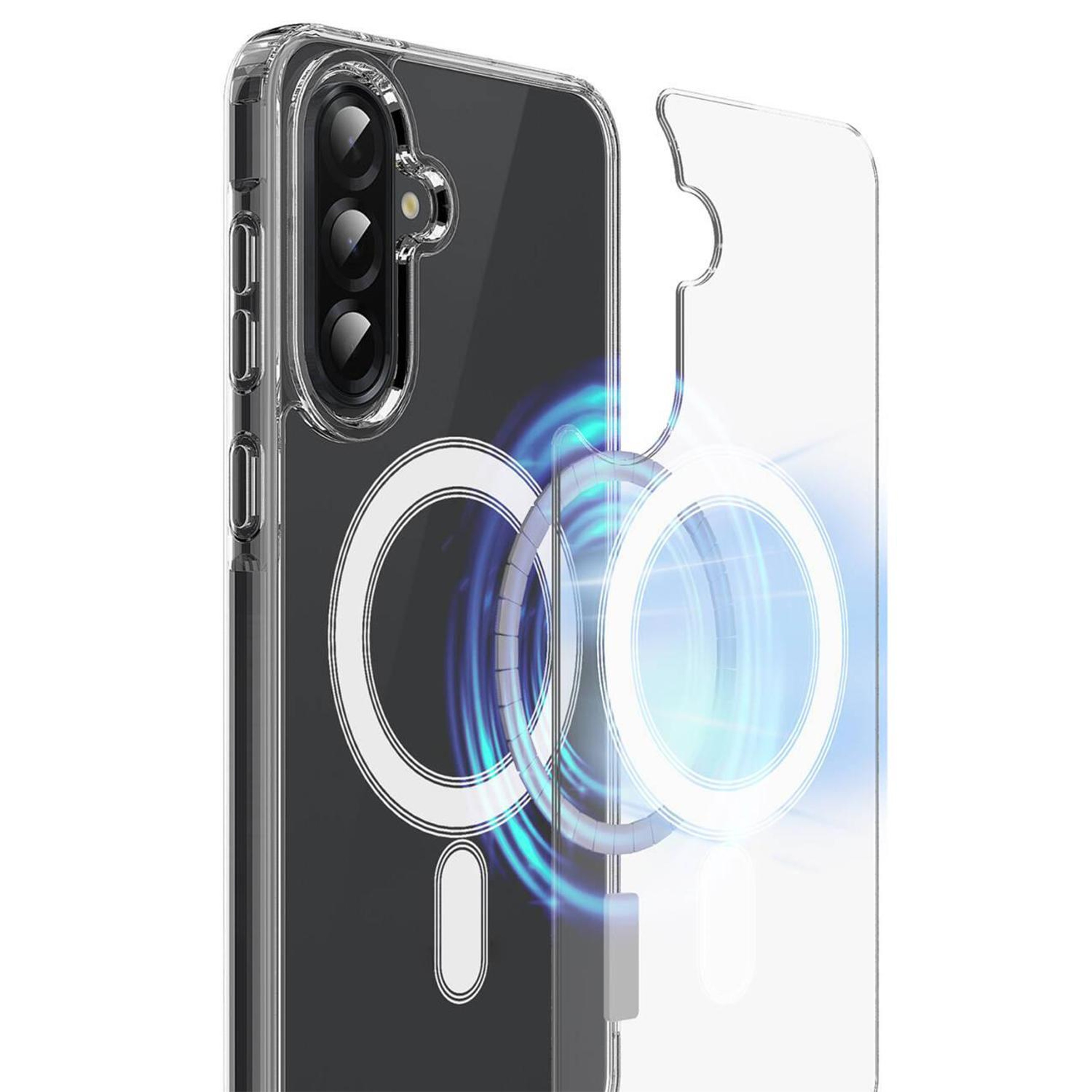Galaxy S26 FE MagSafe case Clear Magnetic Acrylic TPU Protective Case – view 2