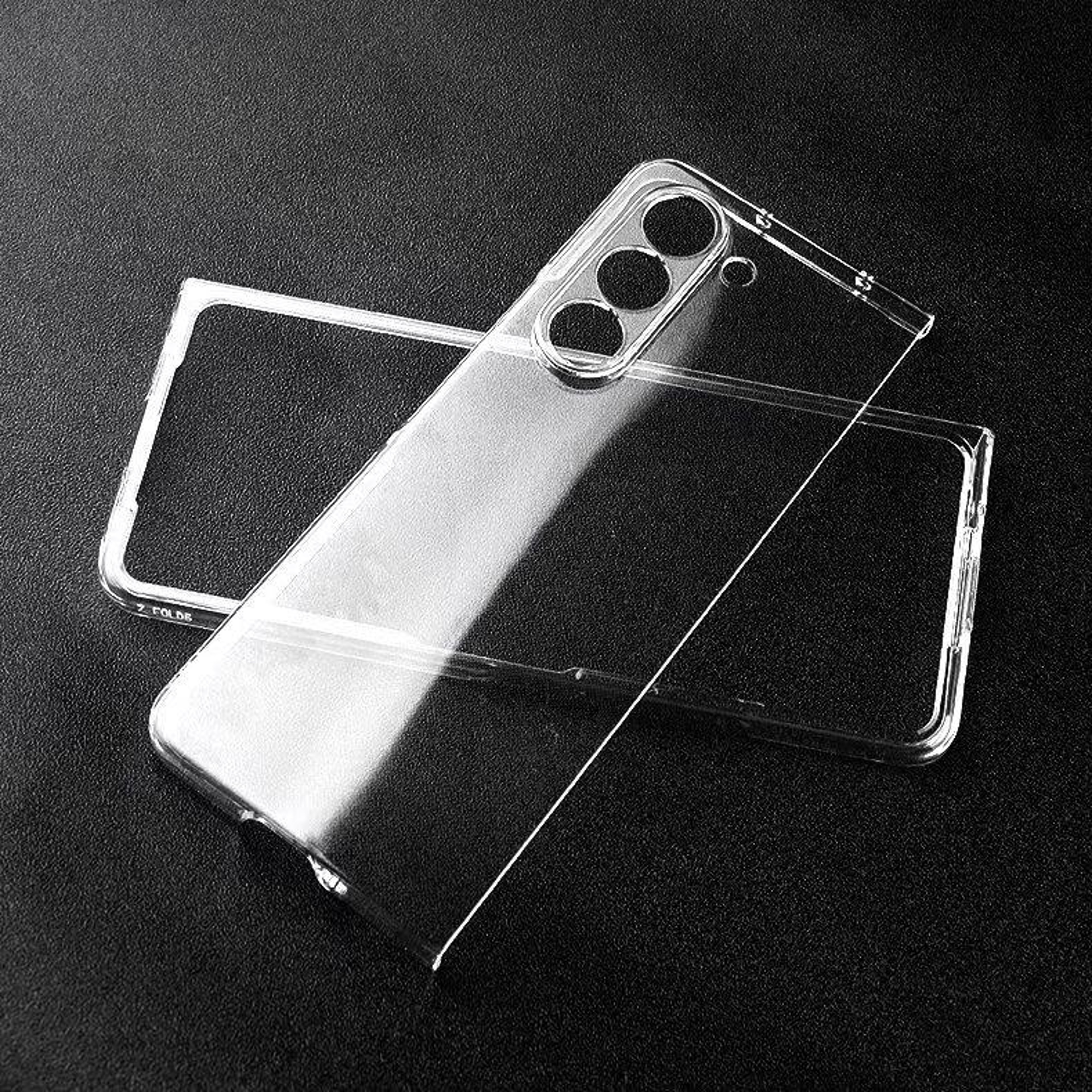 Samsung Galaxy Z Fold5 Clear Shockproof Phone Case Transparent Protective PC Cover – view 6