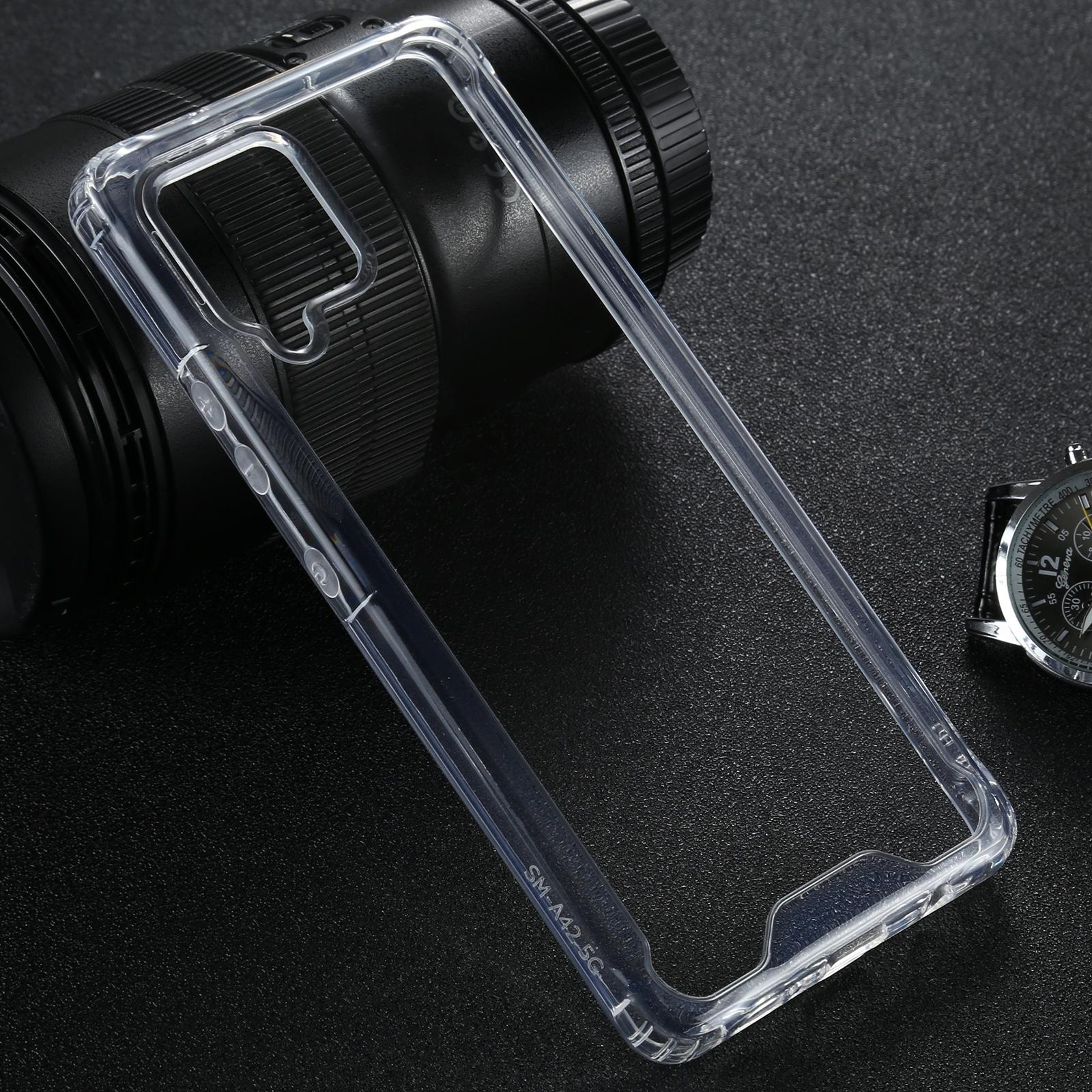 Samsung Galaxy A42 5G Clear Shockproof TPU + PC Protective Case – view 1