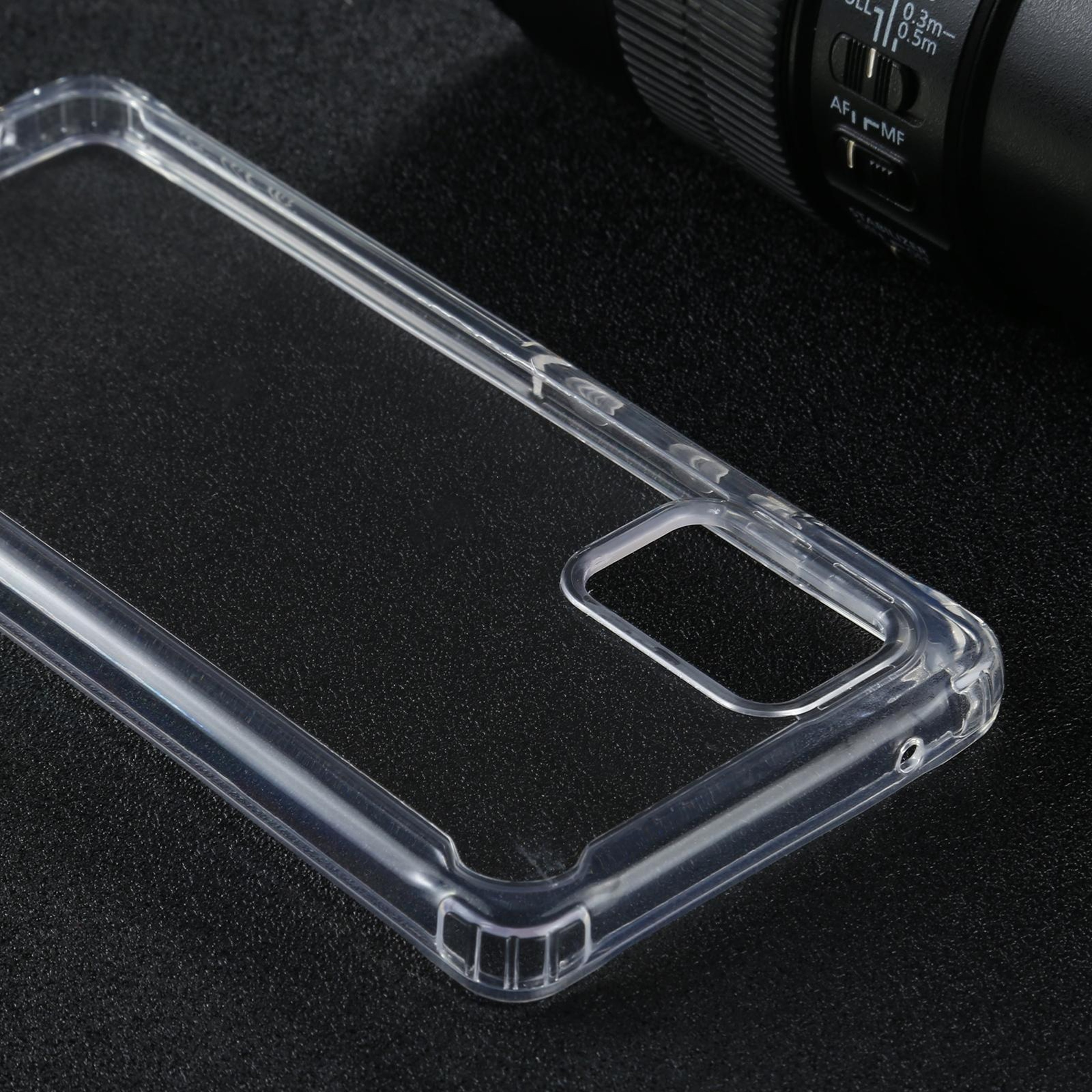 Samsung Galaxy A71 5G Clear Shockproof Protective Case with Transparent TPU PC Hybrid Cover – view 5