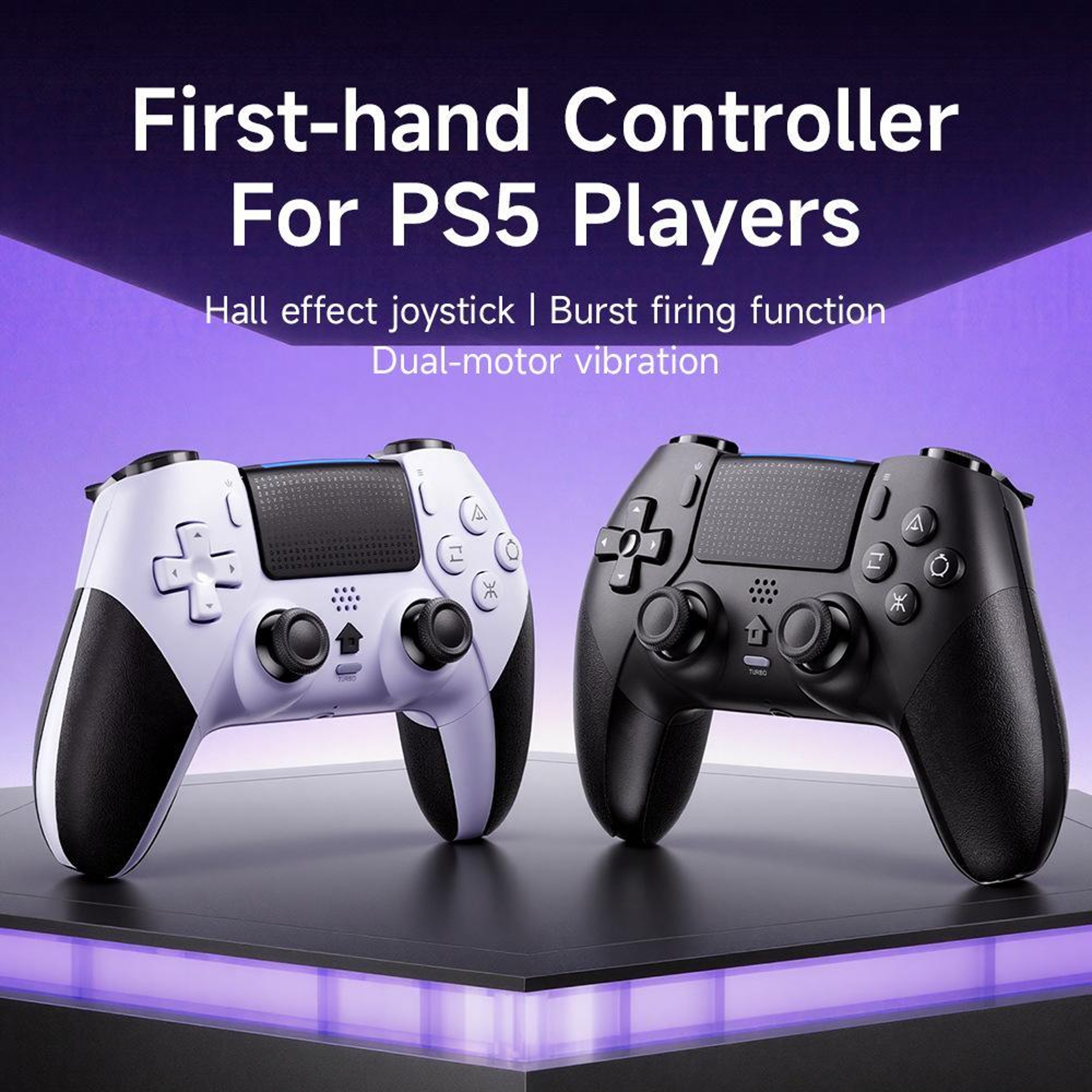 PS5 Wireless Bluetooth Game Controller with 6 Axis Motion and Turbo – view 7