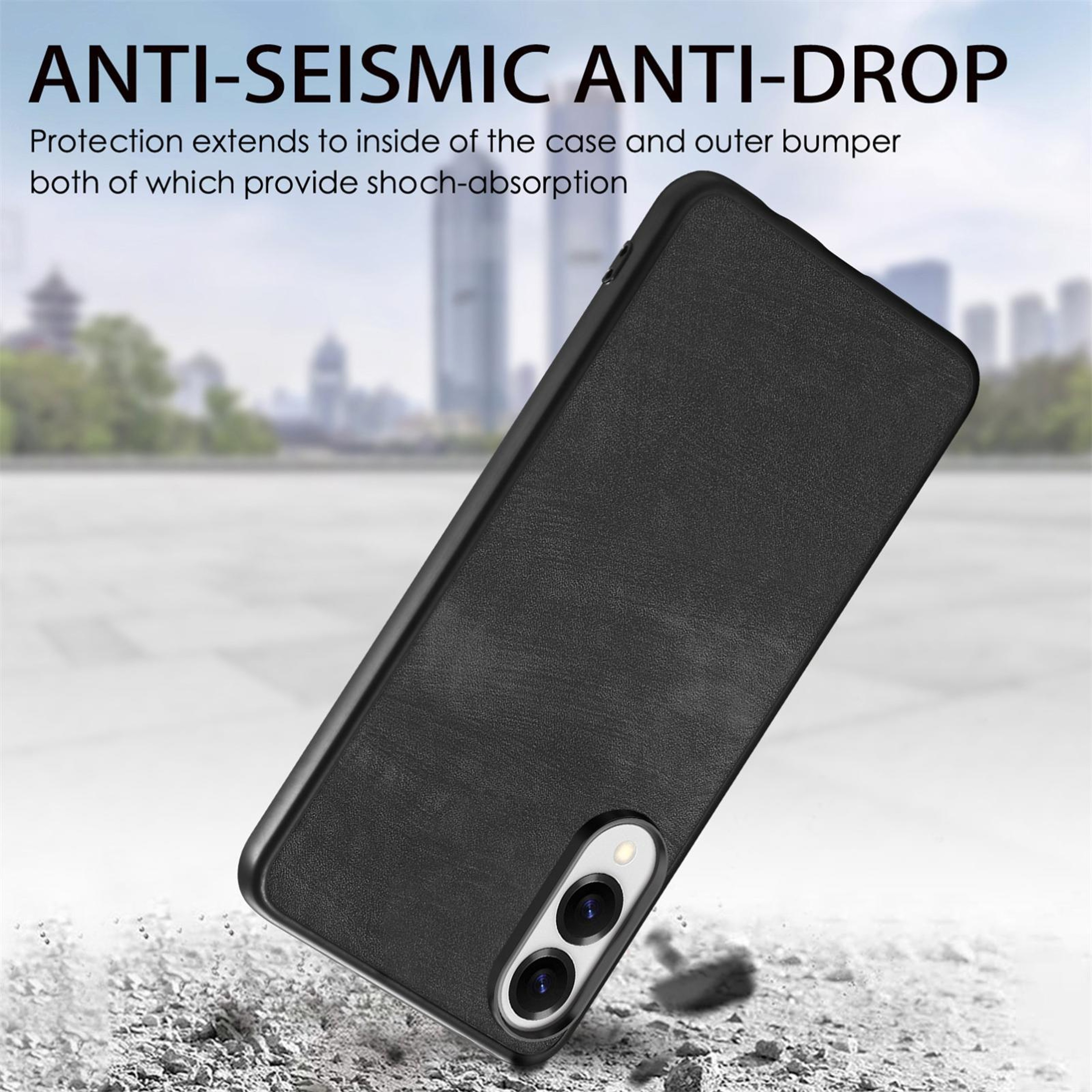 Samsung Galaxy Series Leather Case Slim Protective PC Back Cover 4