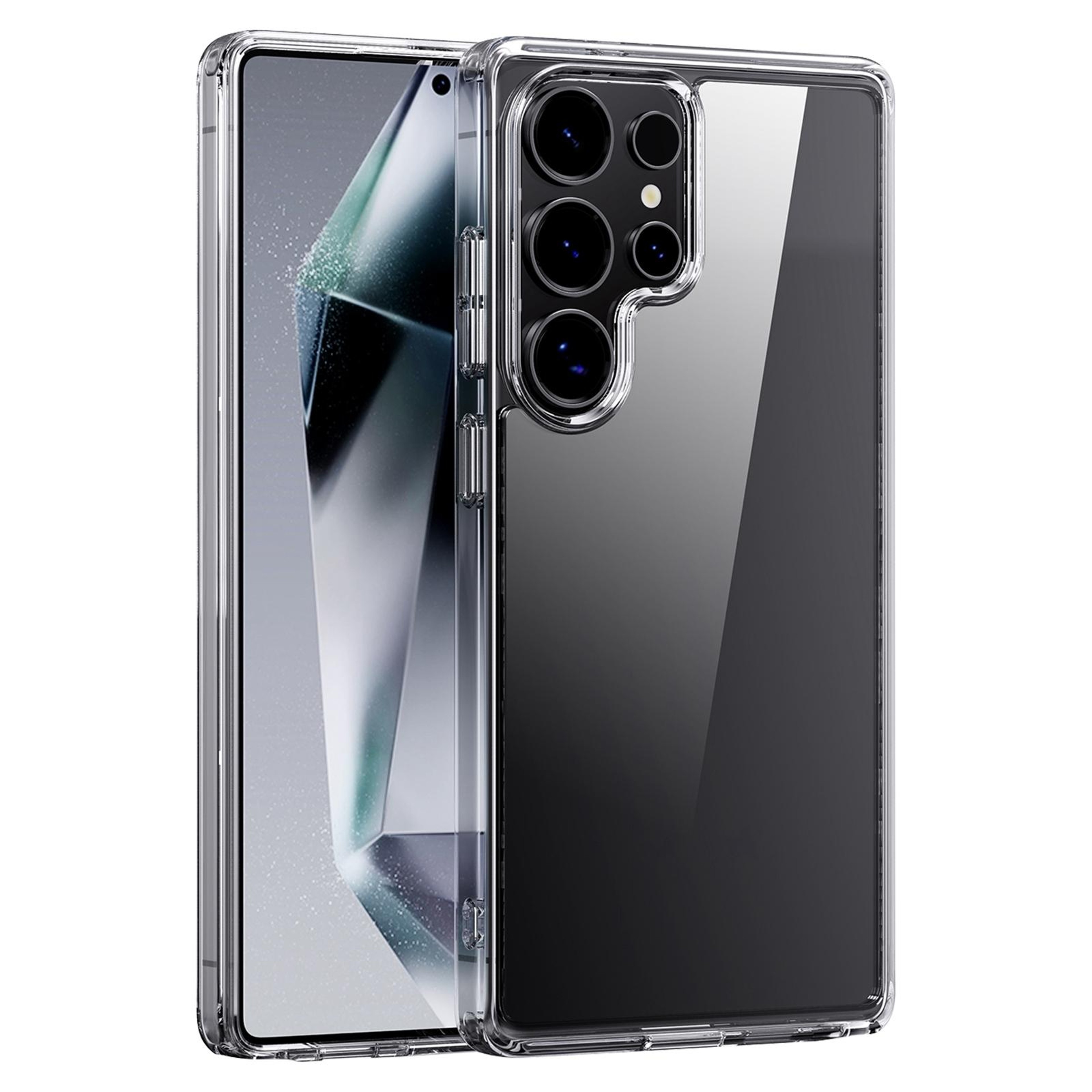 Samsung Galaxy S25 Plus Clear Case Hybrid TPU PC Protective Cover – view 1