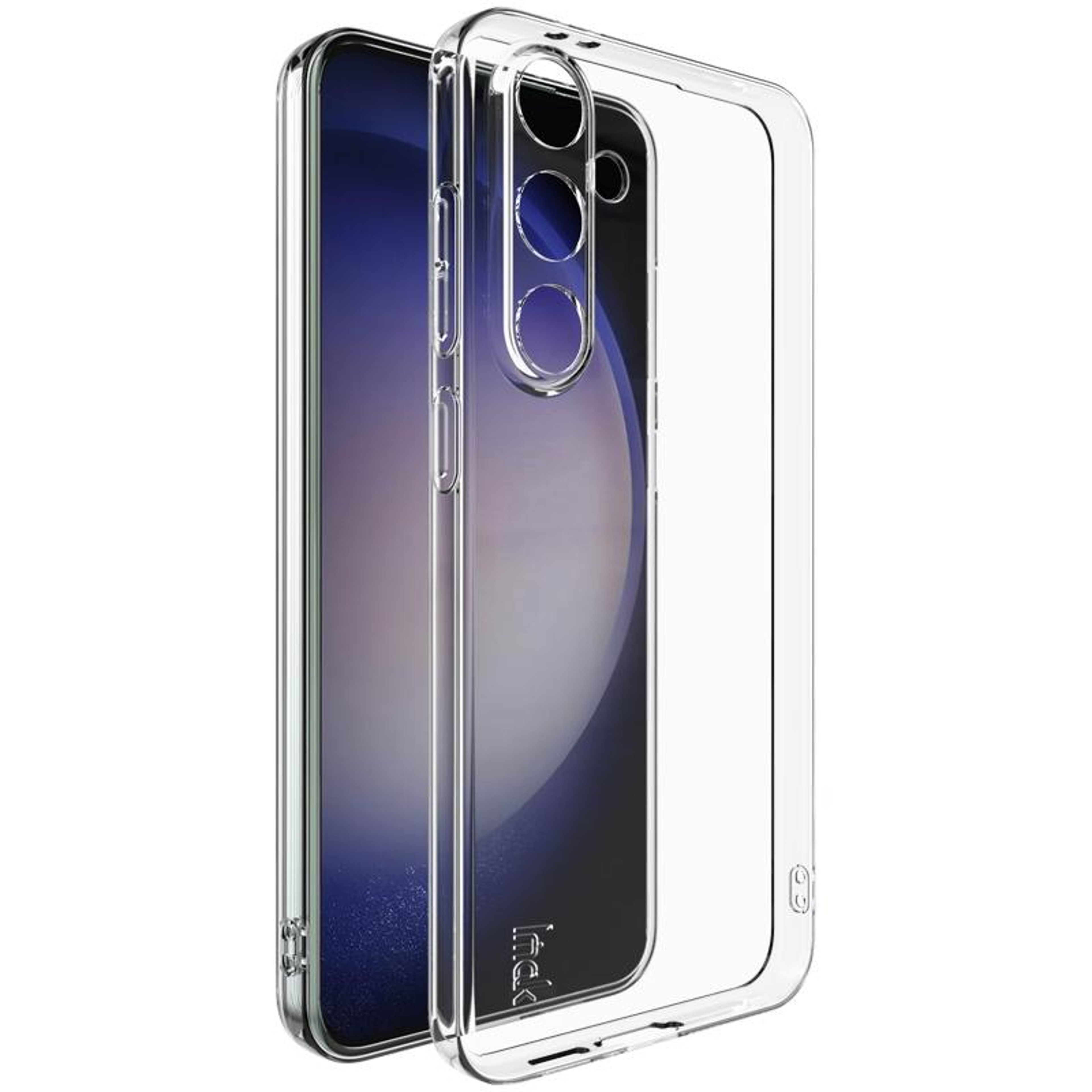 imak UX-5 Samsung Galaxy S24 FE Case – Super Slim Clear TPU Case with Shockproof Corner Protection – view 1