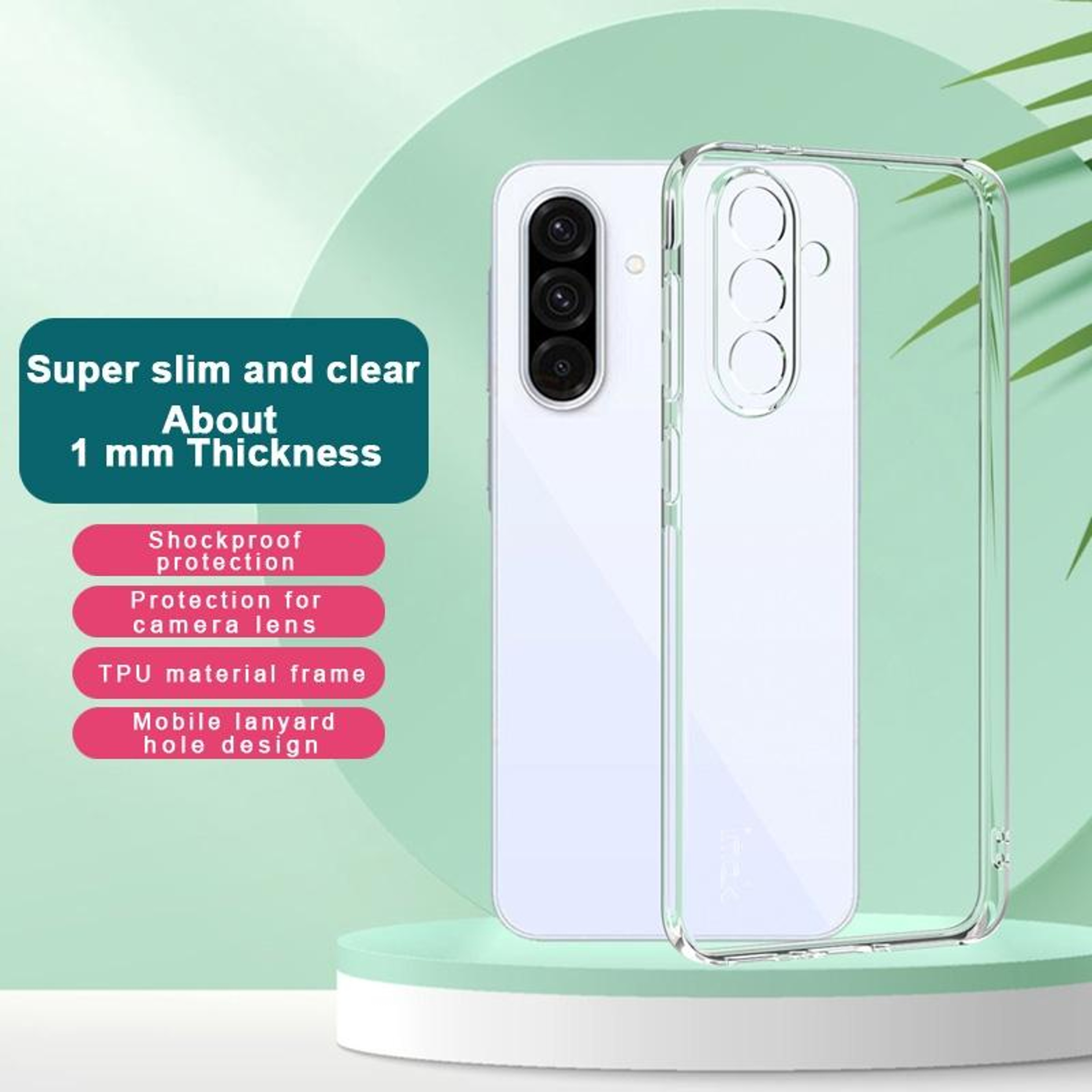 Samsung Galaxy A56 5G Case Super Slim Clear Shockproof TPU Cover – view 3